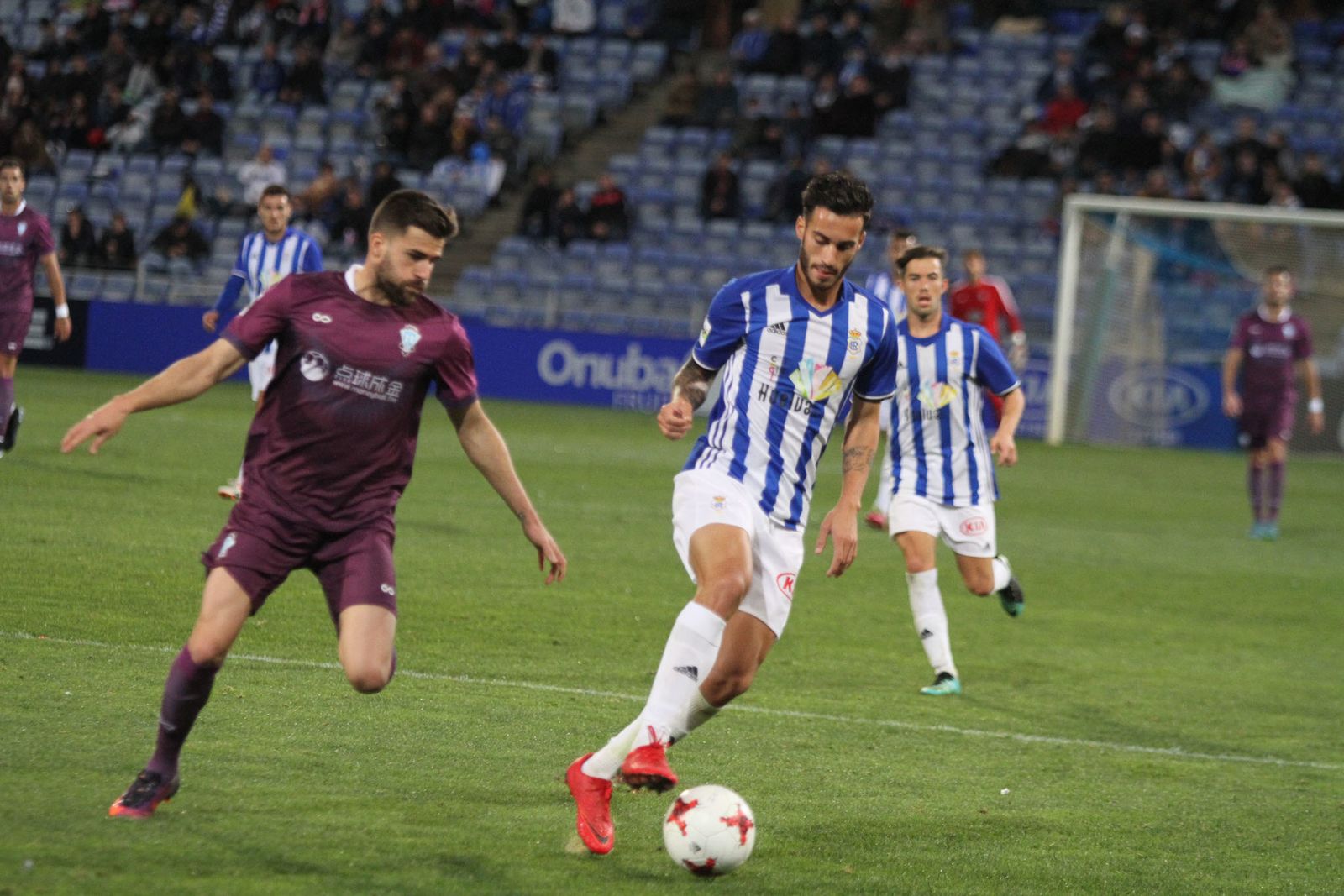 Imágenes del partido entre el Recreativo de Huelva y Jumilla