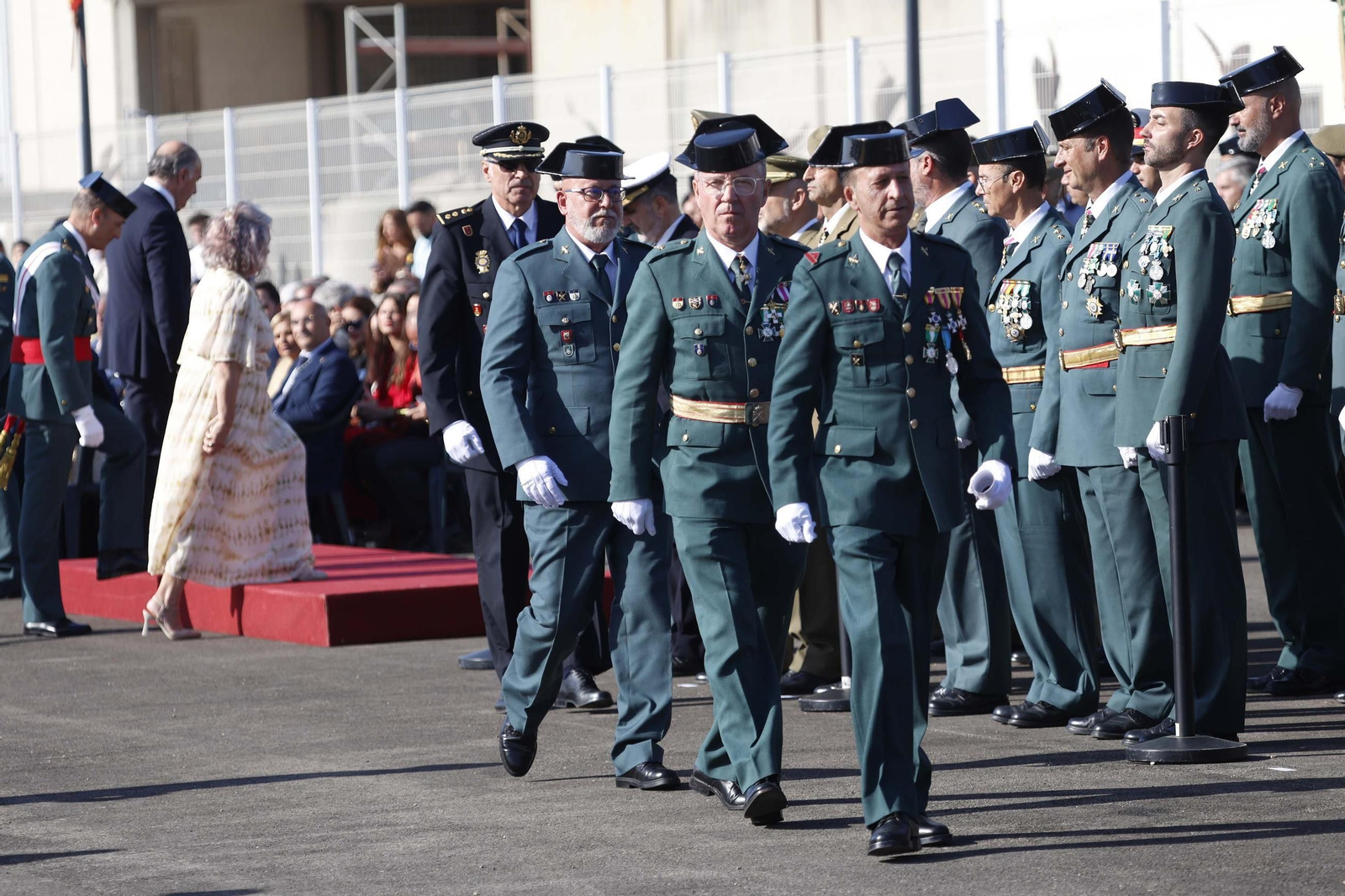 Las fotografías de la inauguración del nuevo muelle de la Guardia Civil en Algeciras