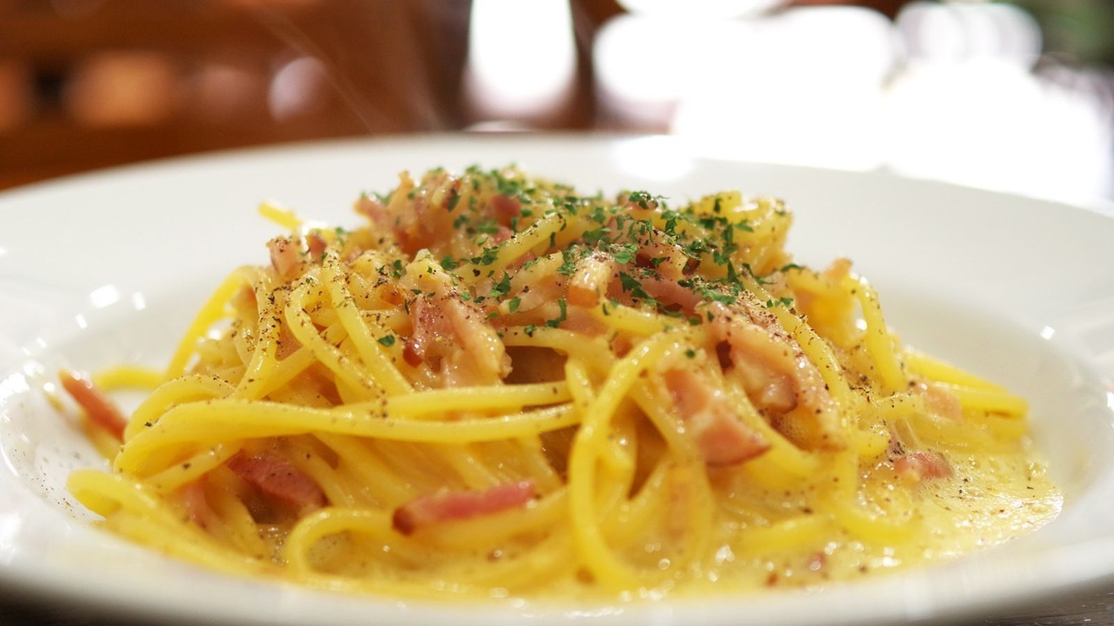 Pasta carbonara