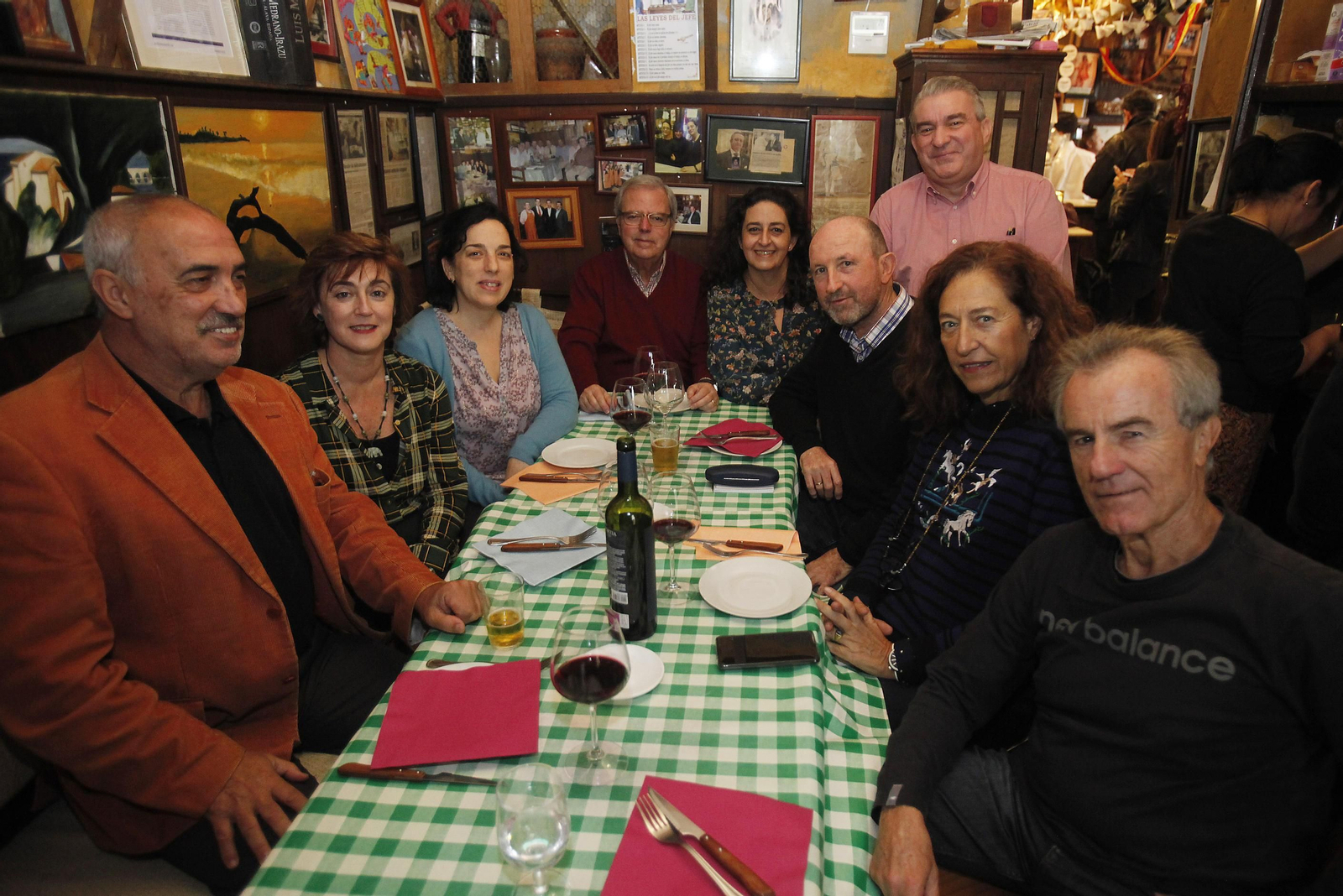 jurado del certamen de relatos gastrónómicos La Abacería de San Lorenzo.