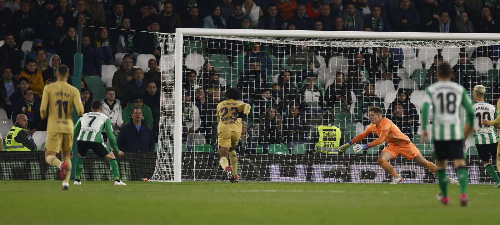 Las imágenes del Betis-Barcelona