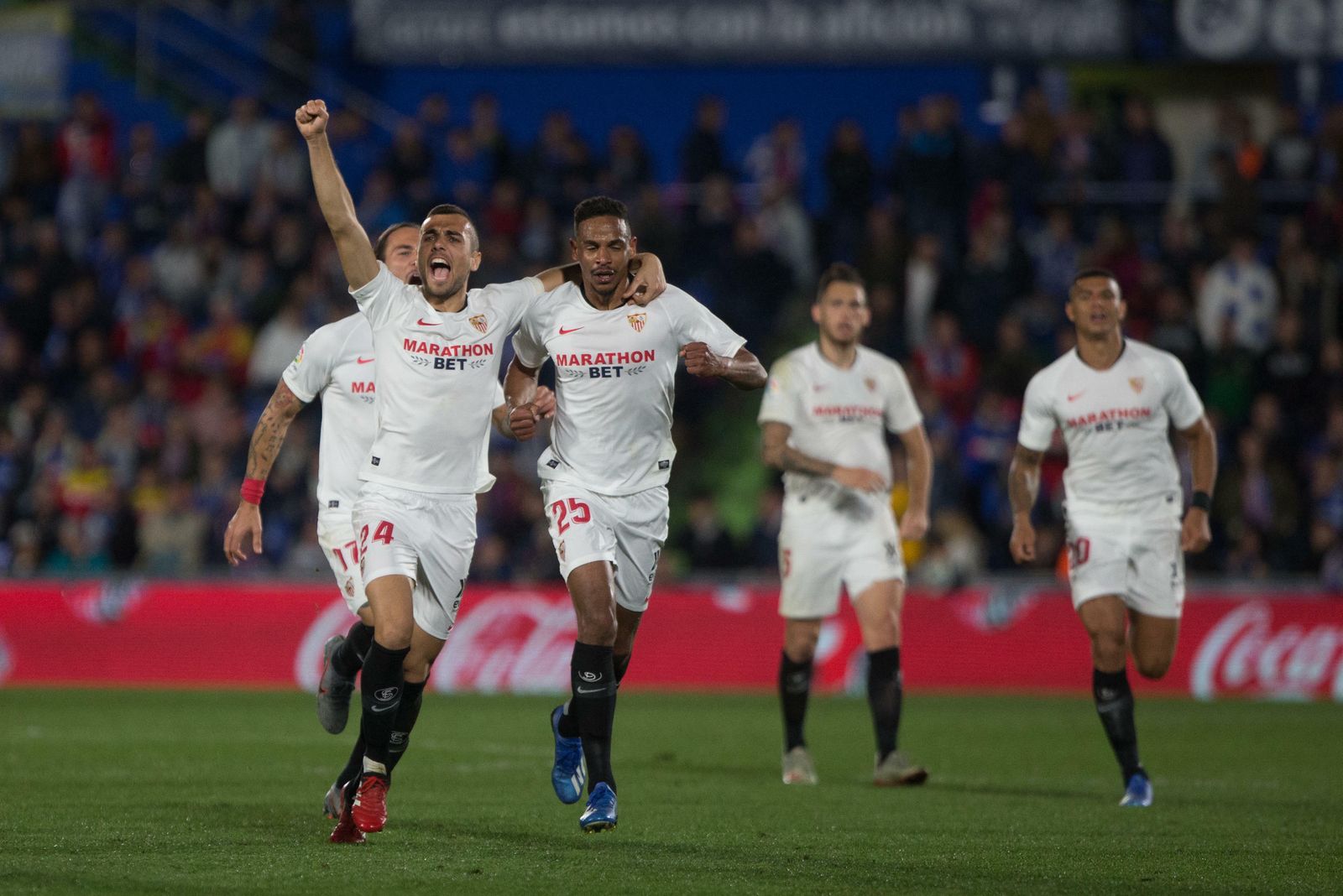 Las imágenes del Getafe-Sevilla FC