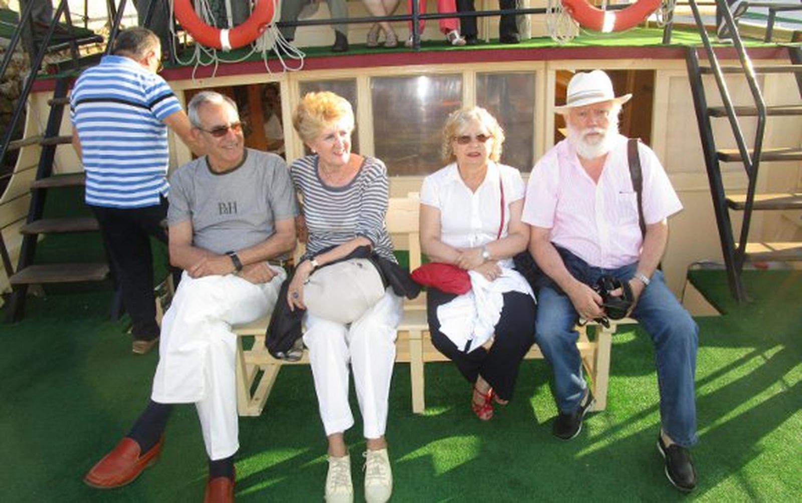 Jesús Estevez, Marilu Losada, María Luisa Núñez y Paco Muñoz.

Foto: Ignacio Casas de Ciria