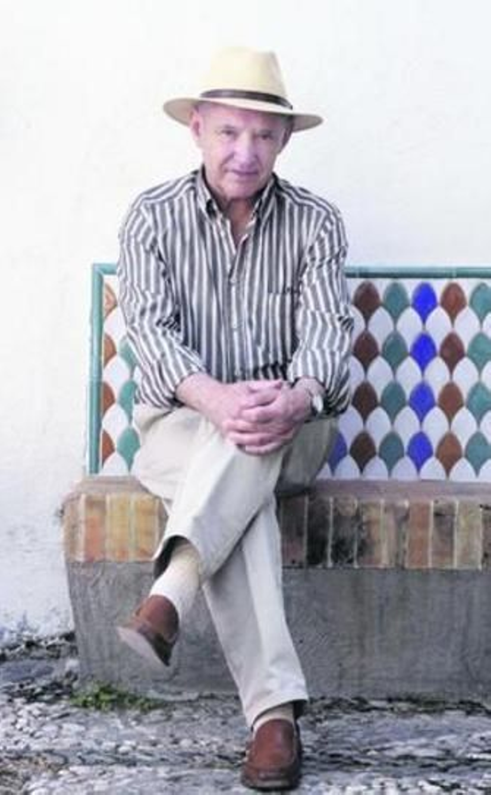 Juan Francisco García Casanova, antes de la entrevista en el Complejo Administrativo Triunfo.