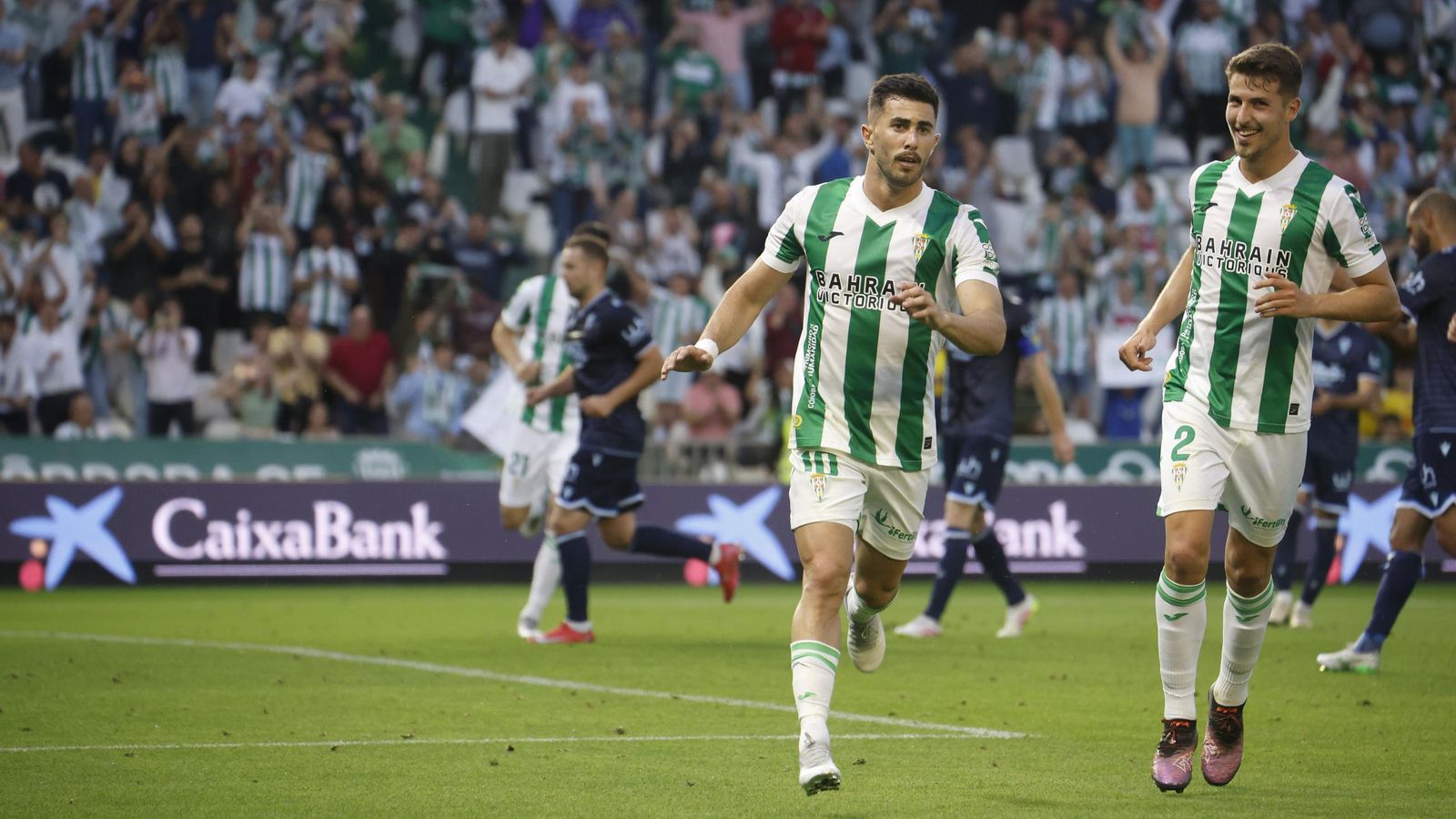 Jacobo celebra su gol en el Córdoba CF - Cádiz disputado en El Arcángel. Jacobo celebra su gol en el Córdoba CF - Cádiz disputado en El Arcángel.