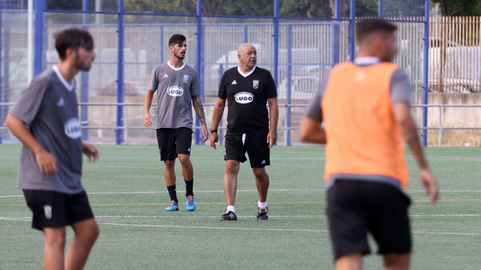 Entrenamiento del Xerez CD en la Granja