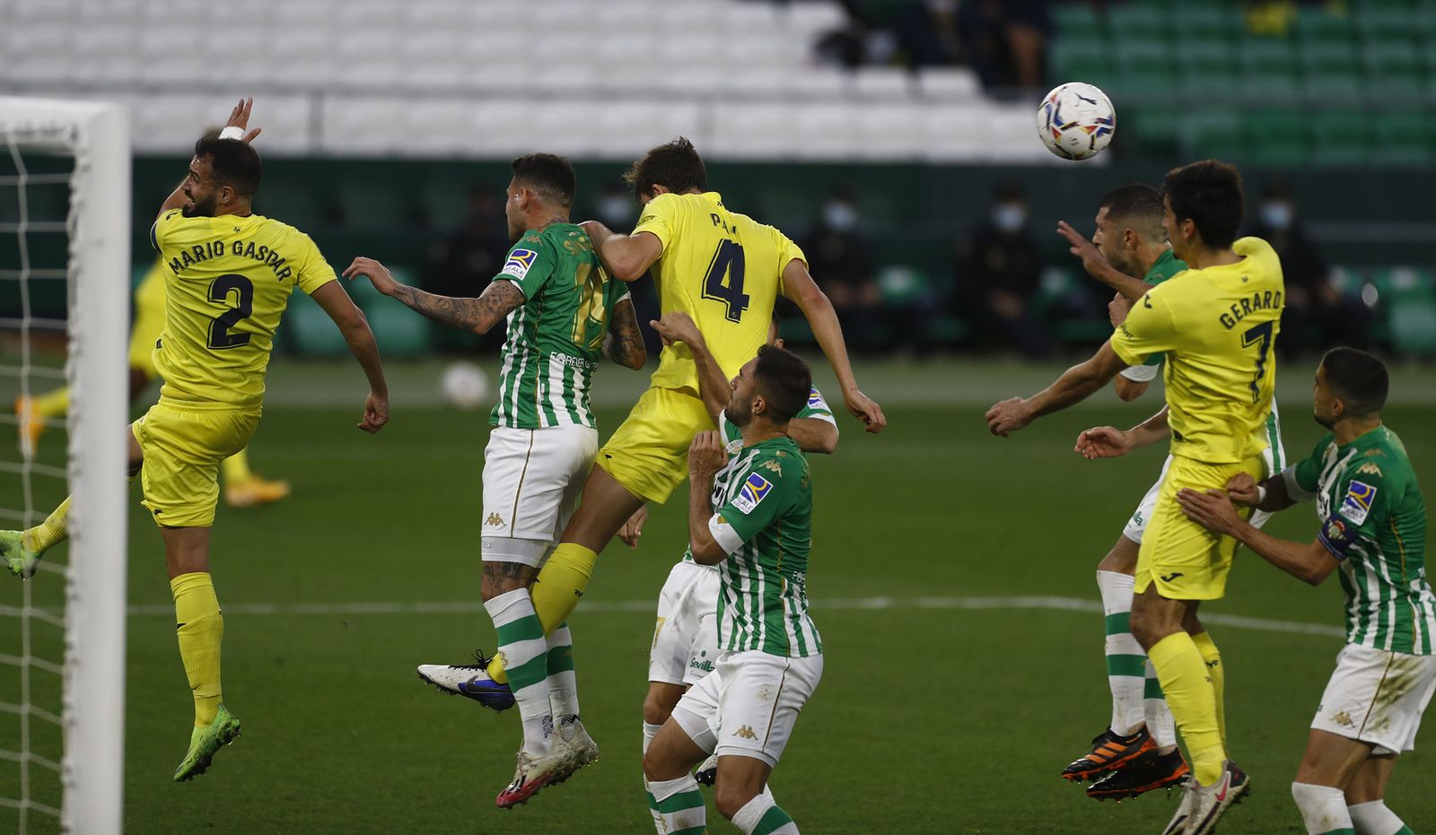 Las imágenes del Betis-Villarreal