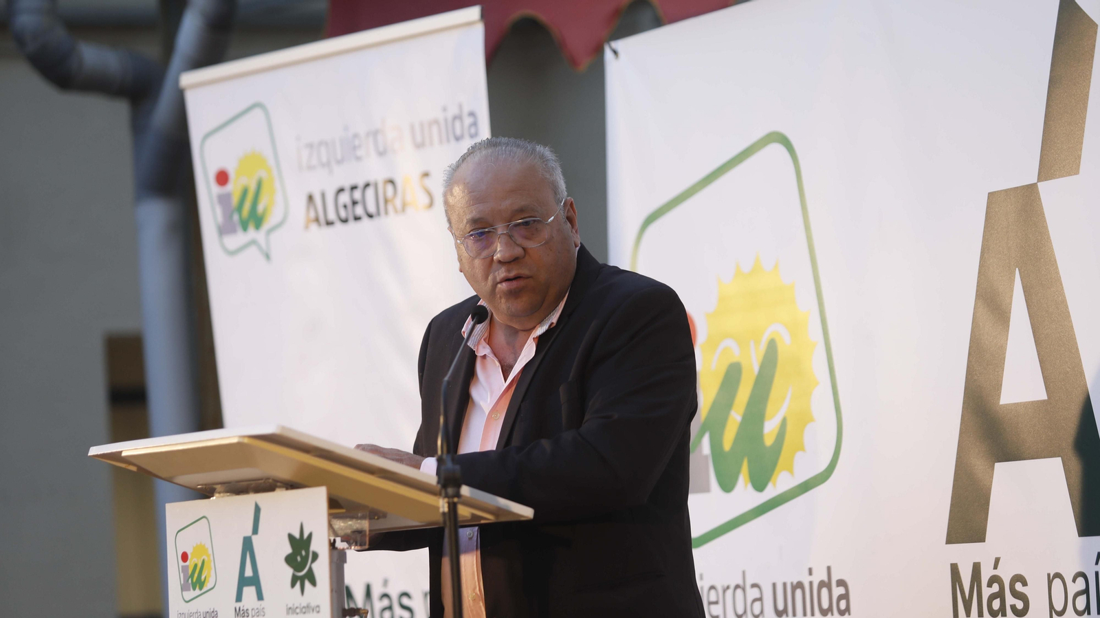 El candidato Andrés del Río, se presenta en la confluencia de izquierdas en Algeciras