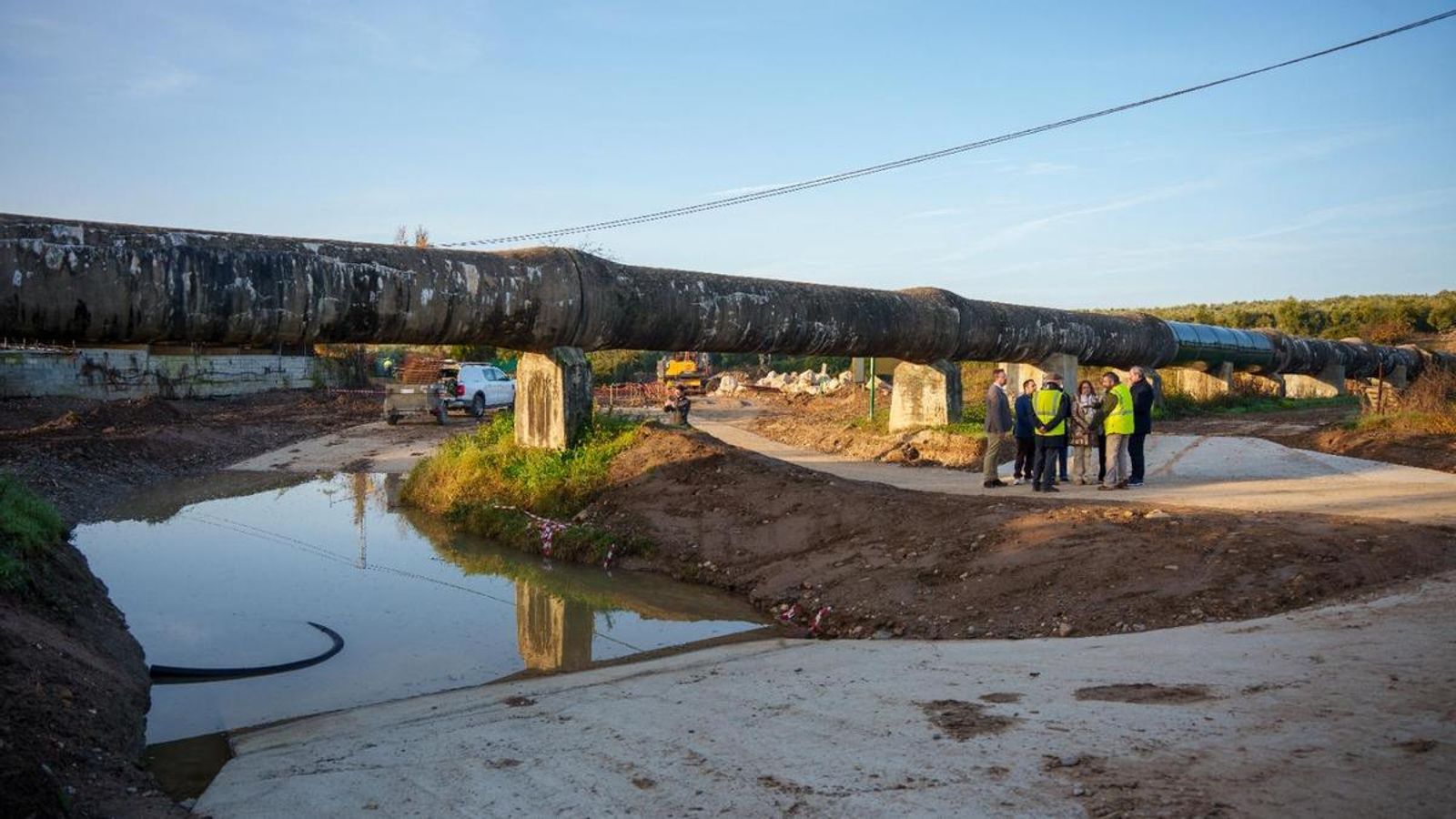 Estado actual de las obras.