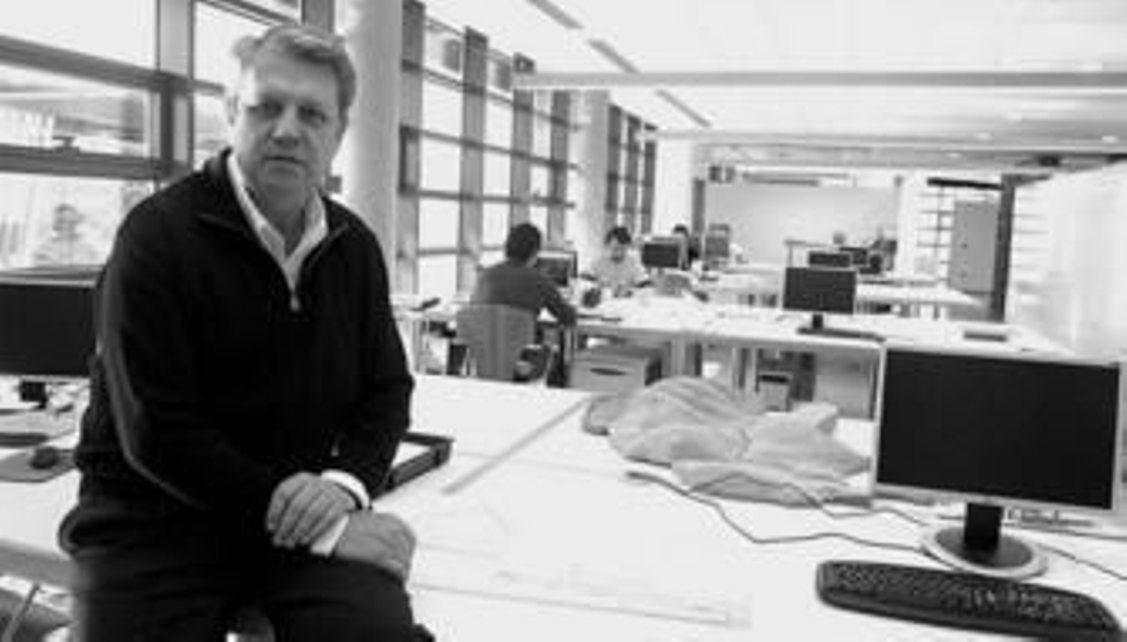 Jaime Montaner asegura que no se ha desenganchado de la política, y gasta su tiempo en su despacho de arquitectura, su otra gran pasión.