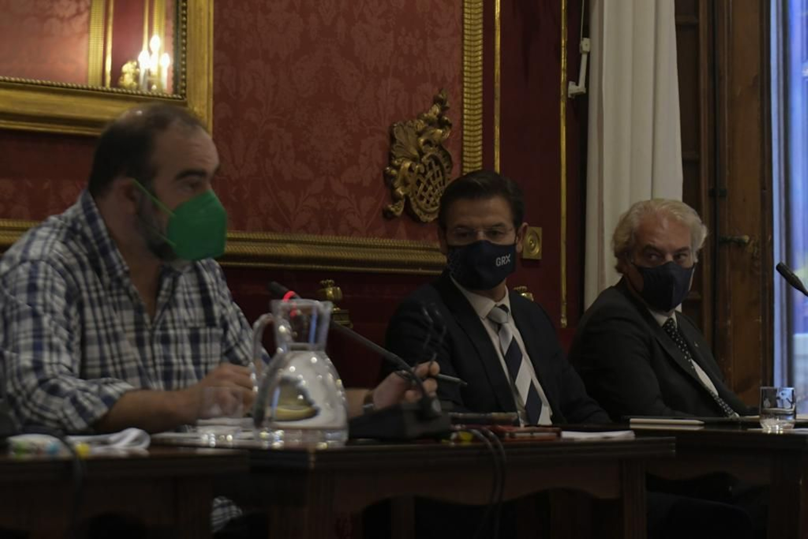 Luis Salvador y José Antonio Huertas ya son oficialmente concejales no adscritos en el Ayuntamiento de Granada