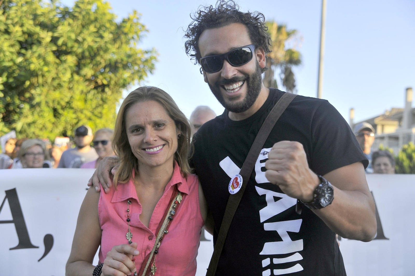 Las imágenes de la manifestación