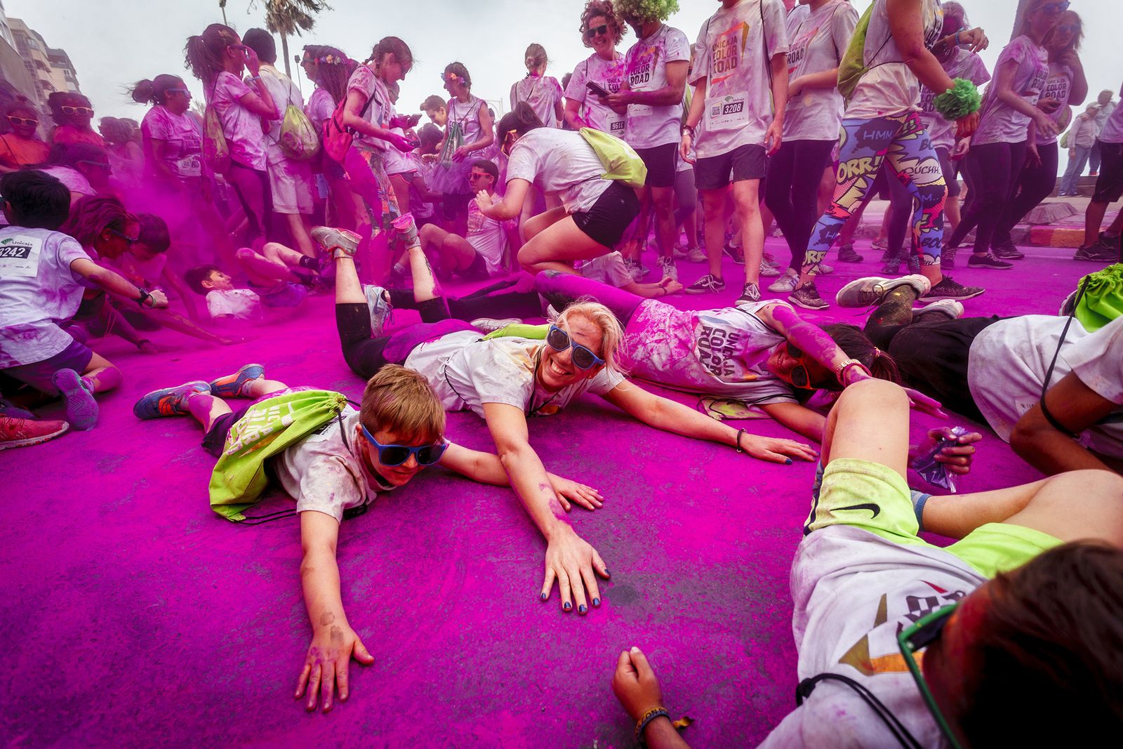 Espectacular respuesta a la 'Unicaja Color Road'