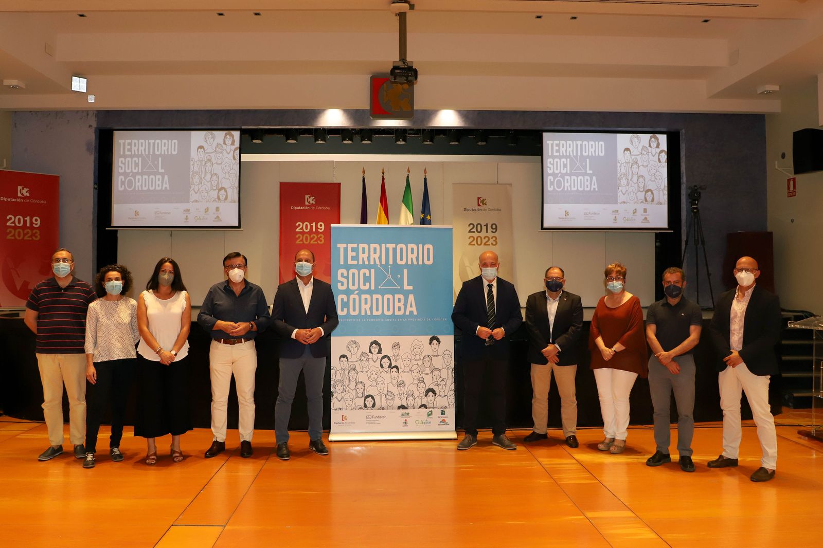 Presentación del proyecto 'Territorio social Córdoba' en el Palacio de la Merced.