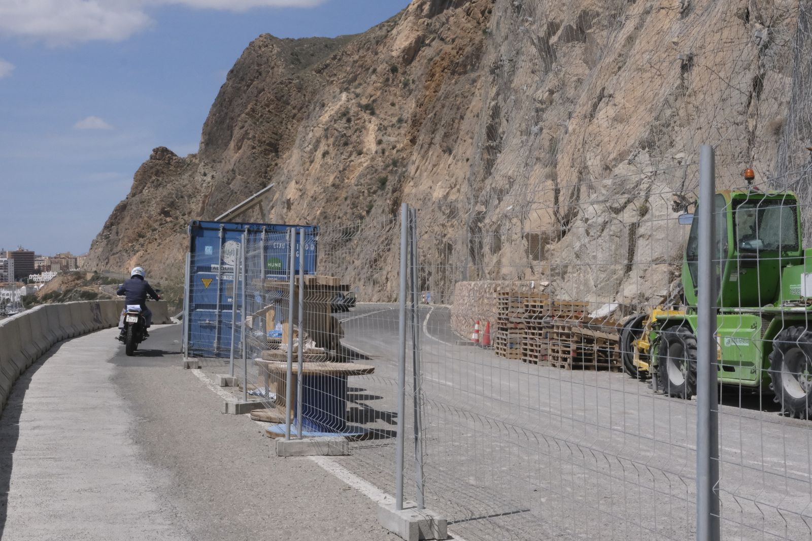 Fotogalería visita obras carretera El Cañarete-Almería-Aguadulce