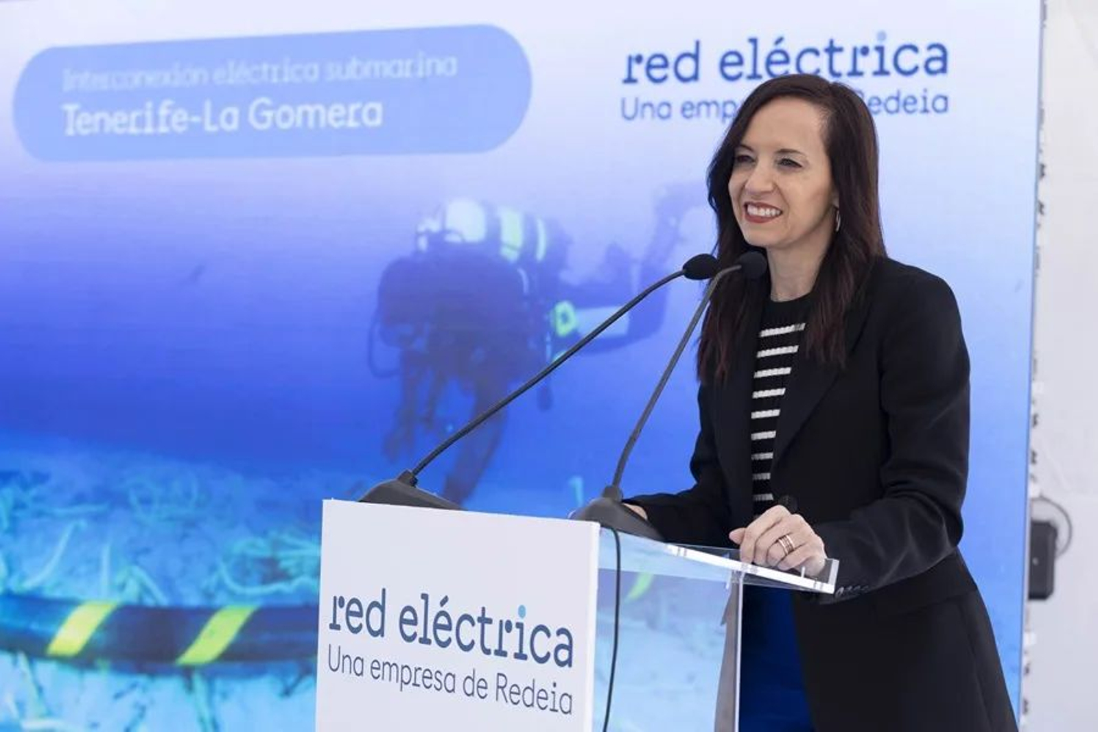 La presidenta de Redeia, Beatriz Corredor.