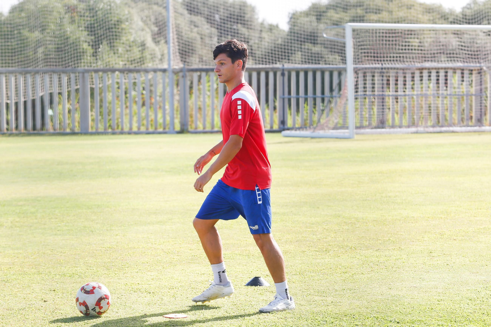 Las fotos del entrenamiento de pretemporada del Algeciras en La Menacha