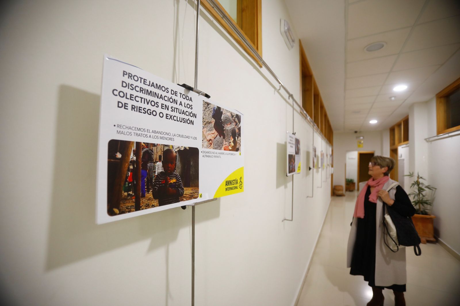 La exposición 'Derechos Humanos, presente y futuro' de Amnistía Internacional, en imágenes