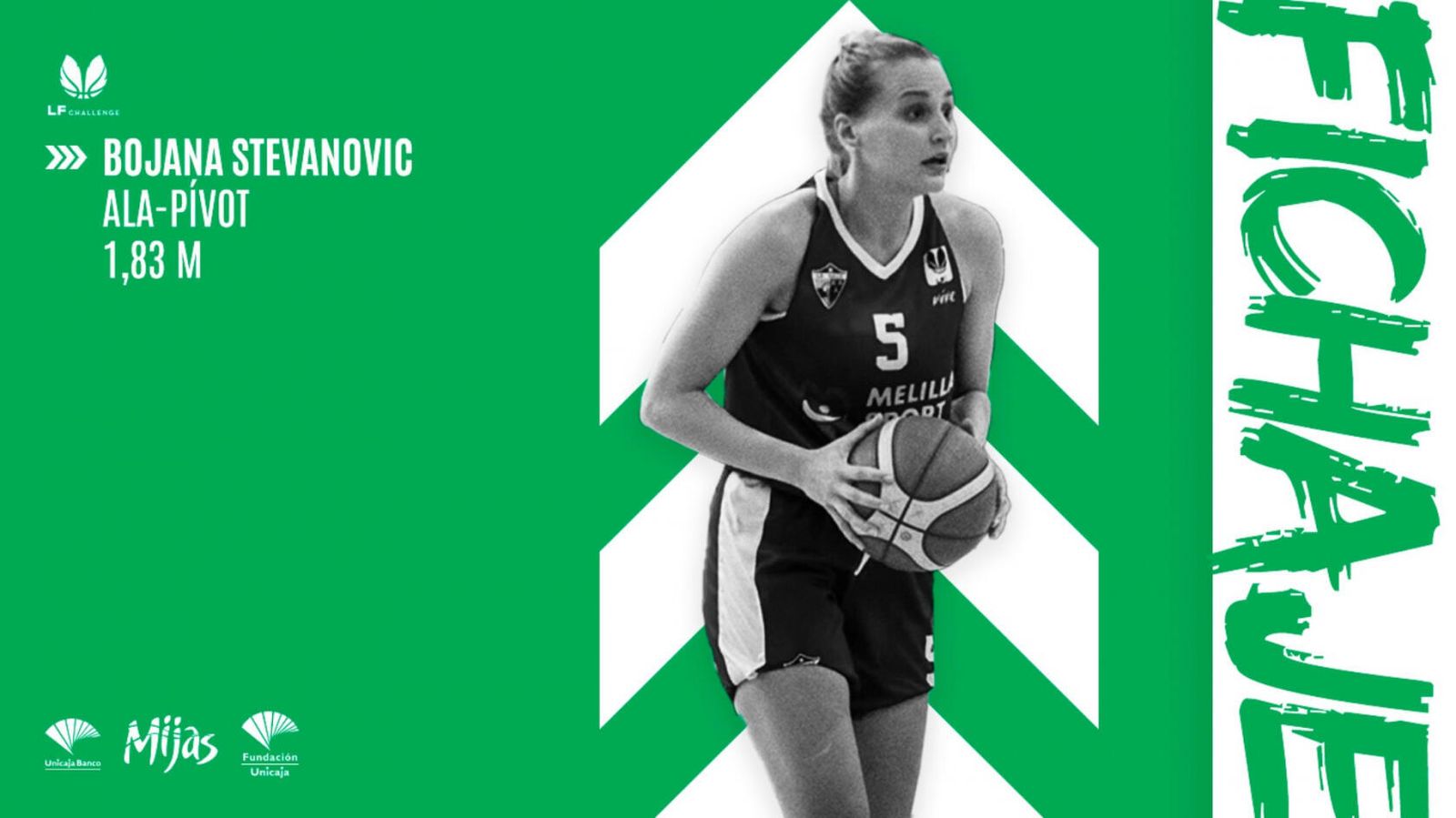 Bojana Stevanovic ficha por el Unicaja Mijas