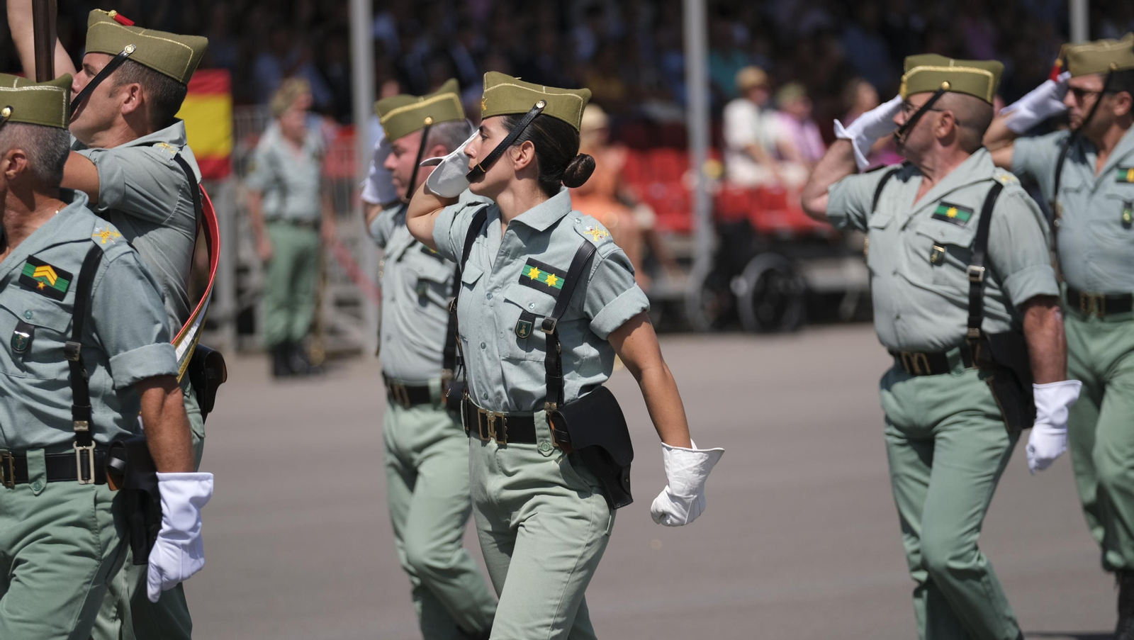 Imágenes del 102 aniversario de La Legión en Almería