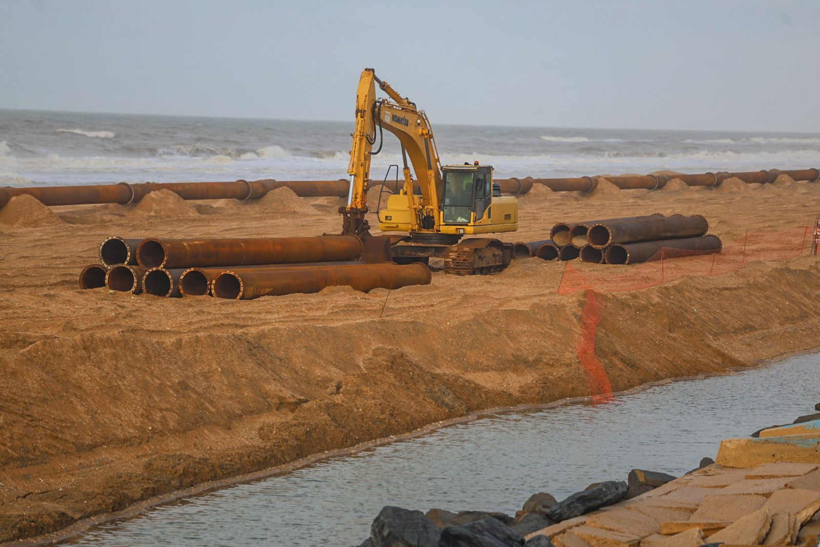 Fotografías de las zonas más perjudicadas de Matalascañas tras los últimos temporales