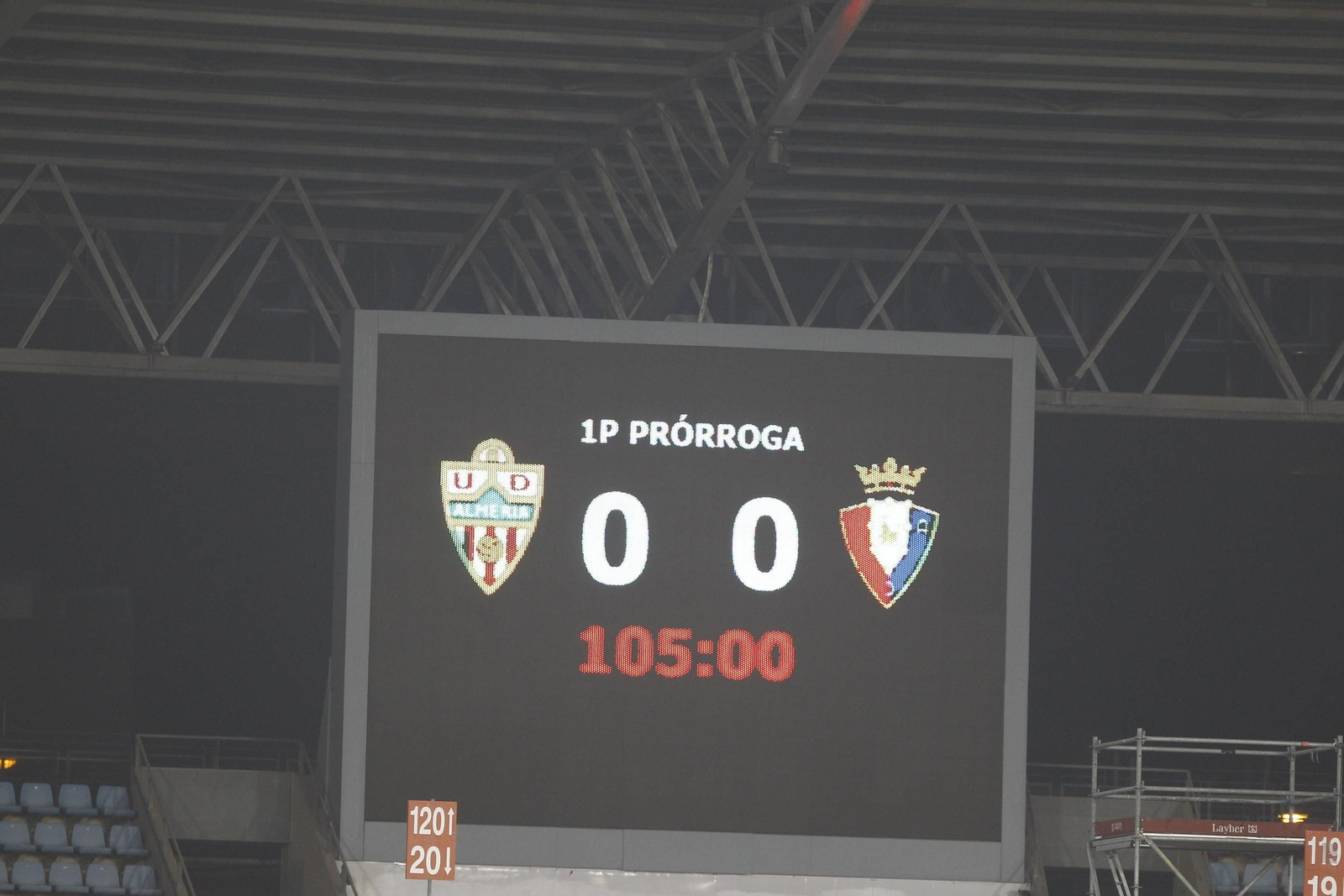 Fotogalería U.D. Almería-C.A. Osasuna. Copa del Rey