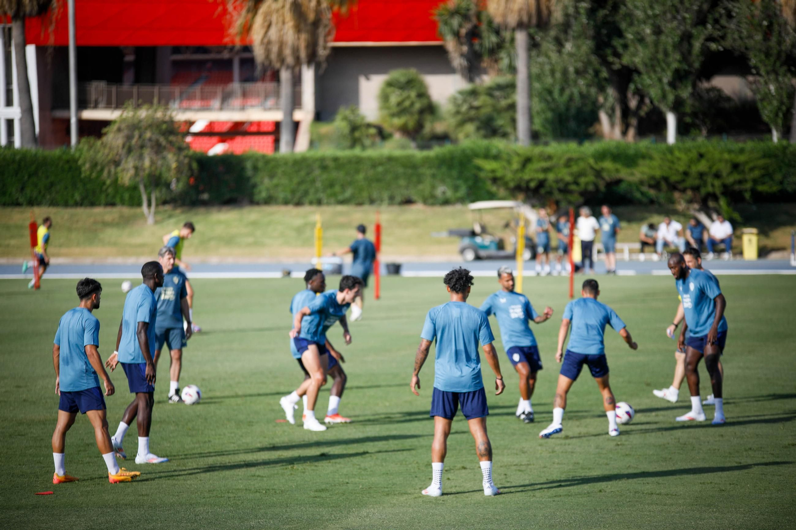 Primer entrenamiento pretemporada del Almería, en imágenes