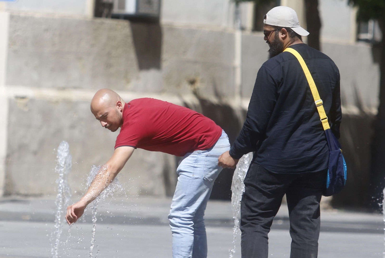 Las imágenes de una tarde cerca de los 40 grados de temperatura en Córdoba