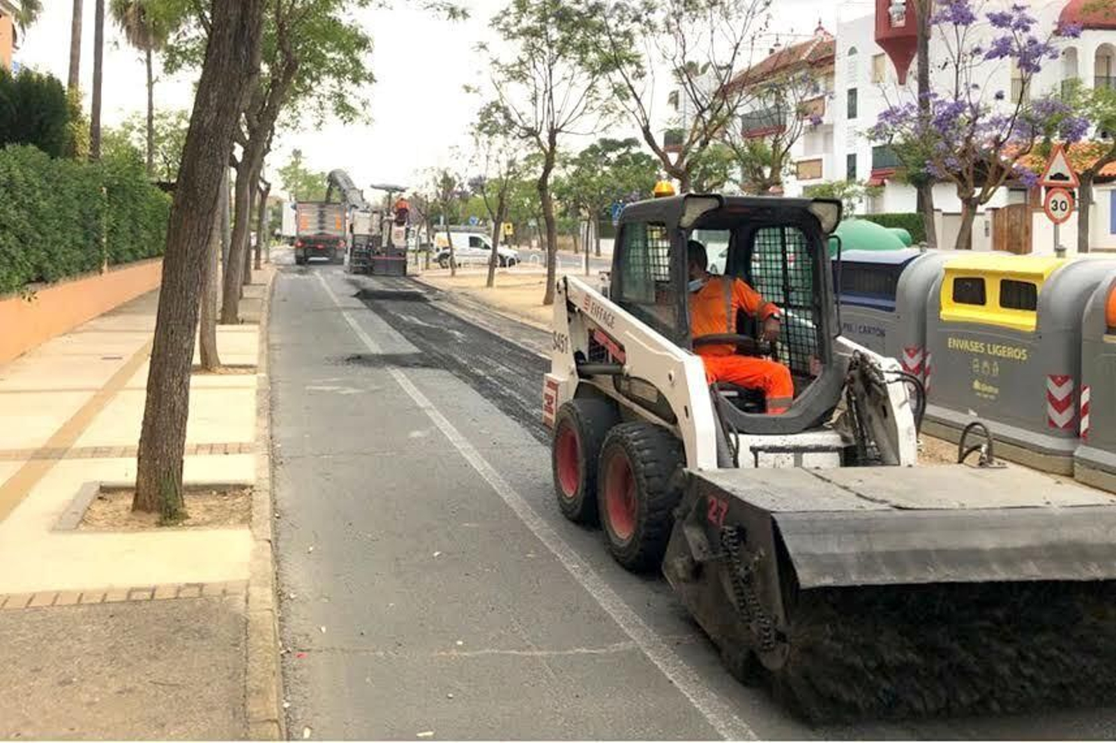 Plan de Asfaltado en Islantilla