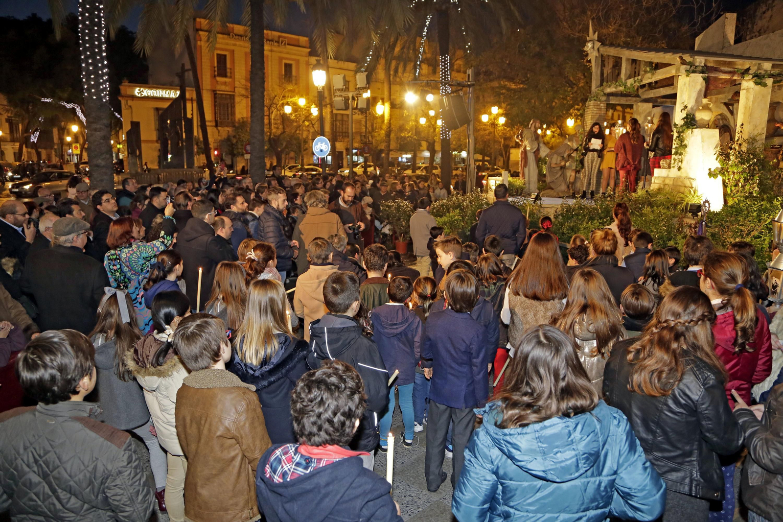 Procesión del Niño Jesús hacia el portal de Belén