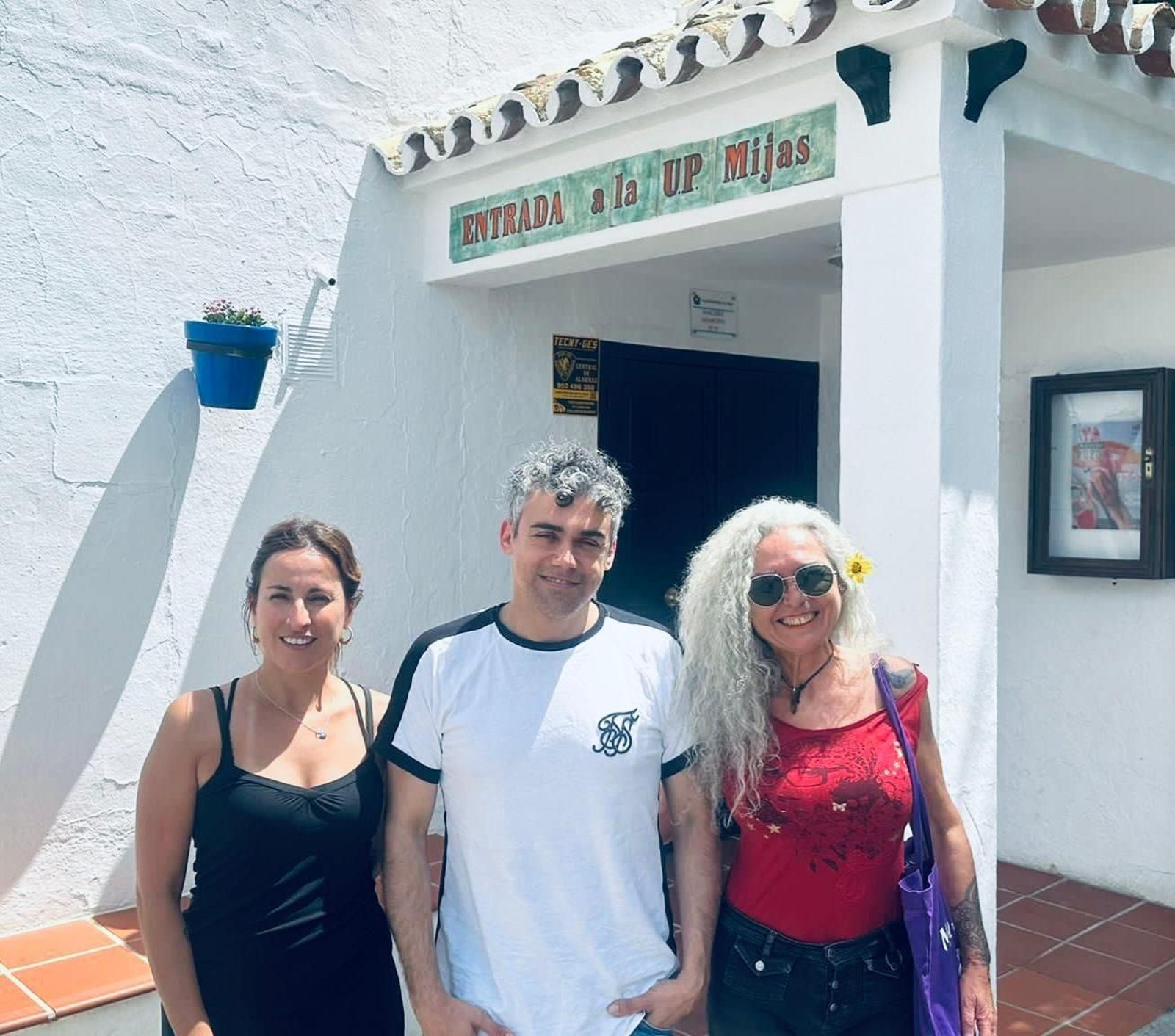 El acto de presentación de la propuesta de Adelante Mijas.