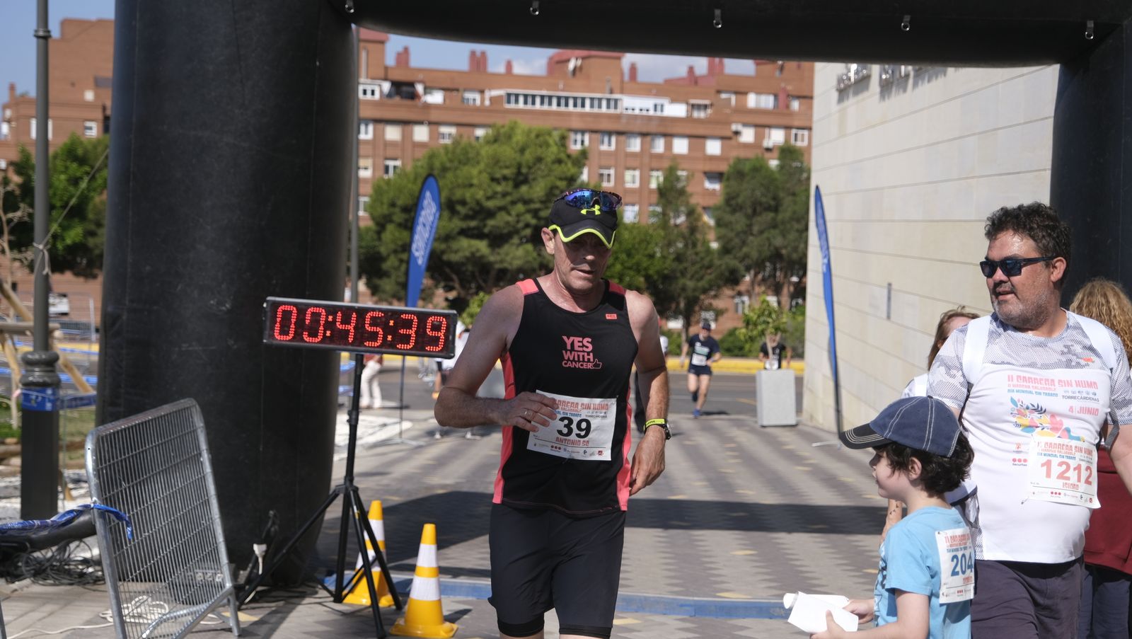Imágenes de la II Carrera Sin Humo, en Almería