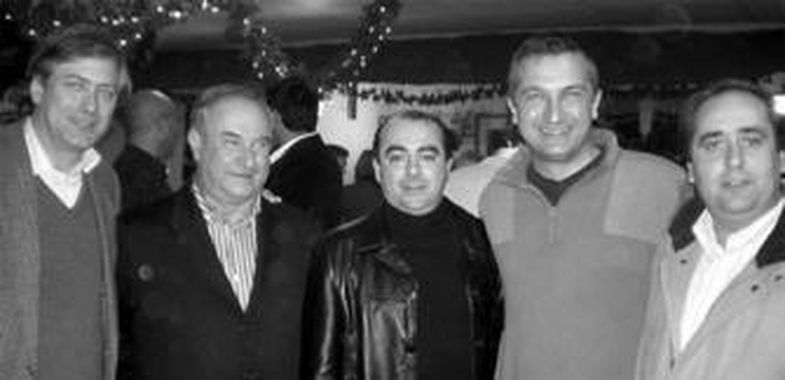Pedro Rollán, Manuel 'de Briole', Manuel Muñoz, Eduardo García y José García.
