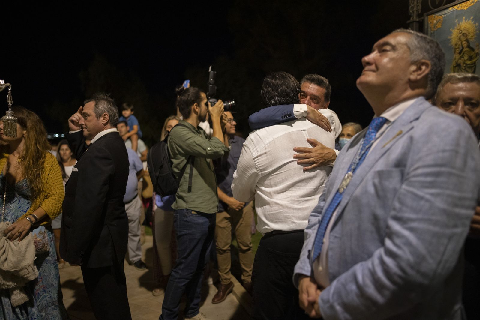 Imágenes de la recogida de la Virgen de la Cinta 2022