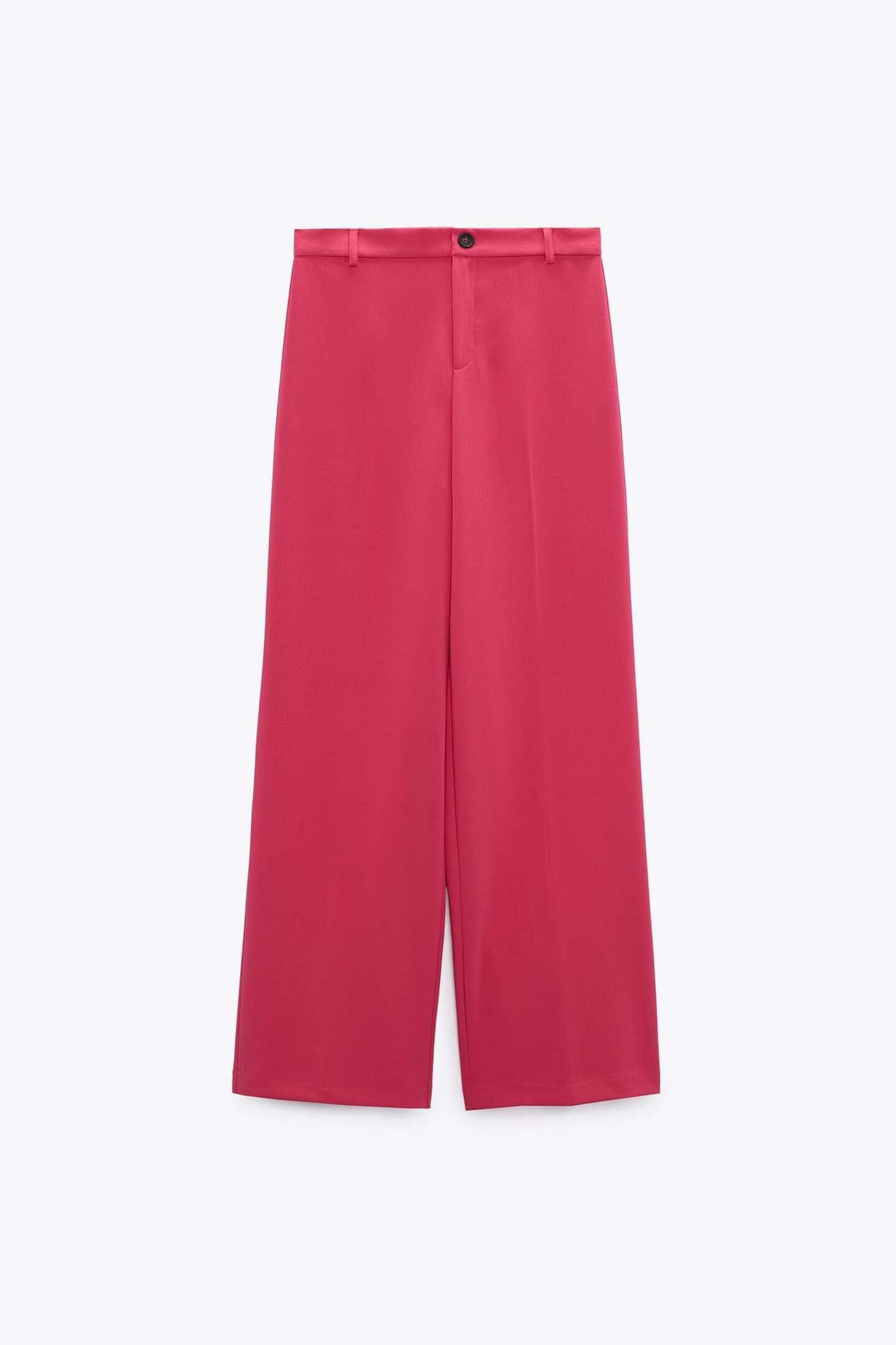 Pantalones wide leg de Zara. Pantalones wide leg de Zara.