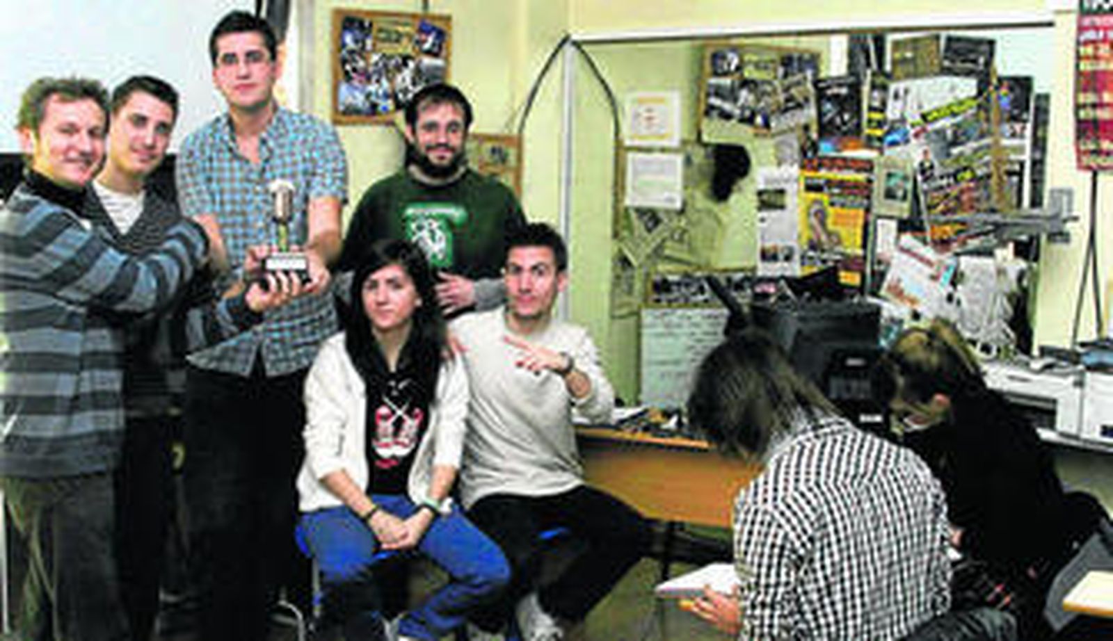 Los ganadores del III Maratón de Radio.