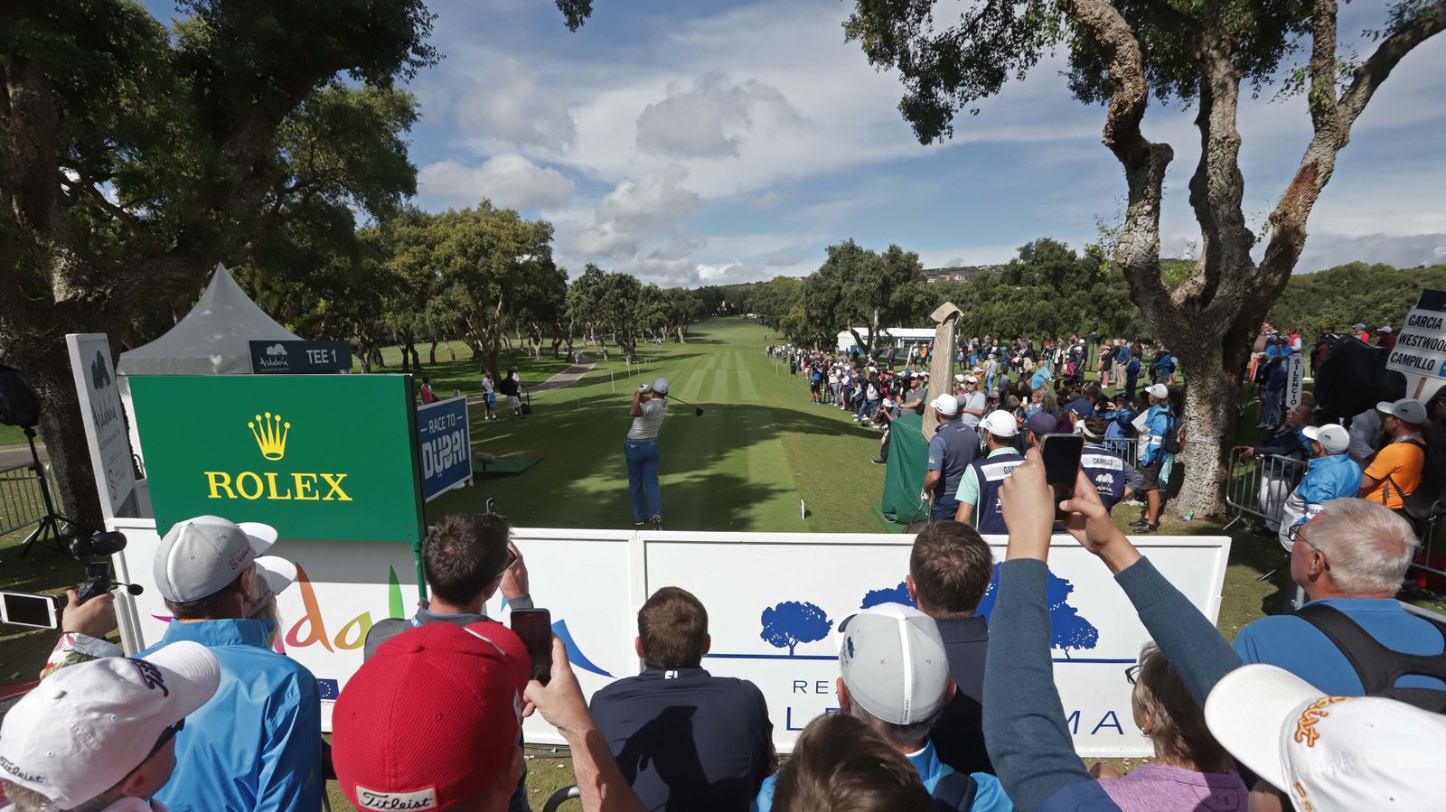 I Jornada del Andalucía Valderrama Masters en imágenes