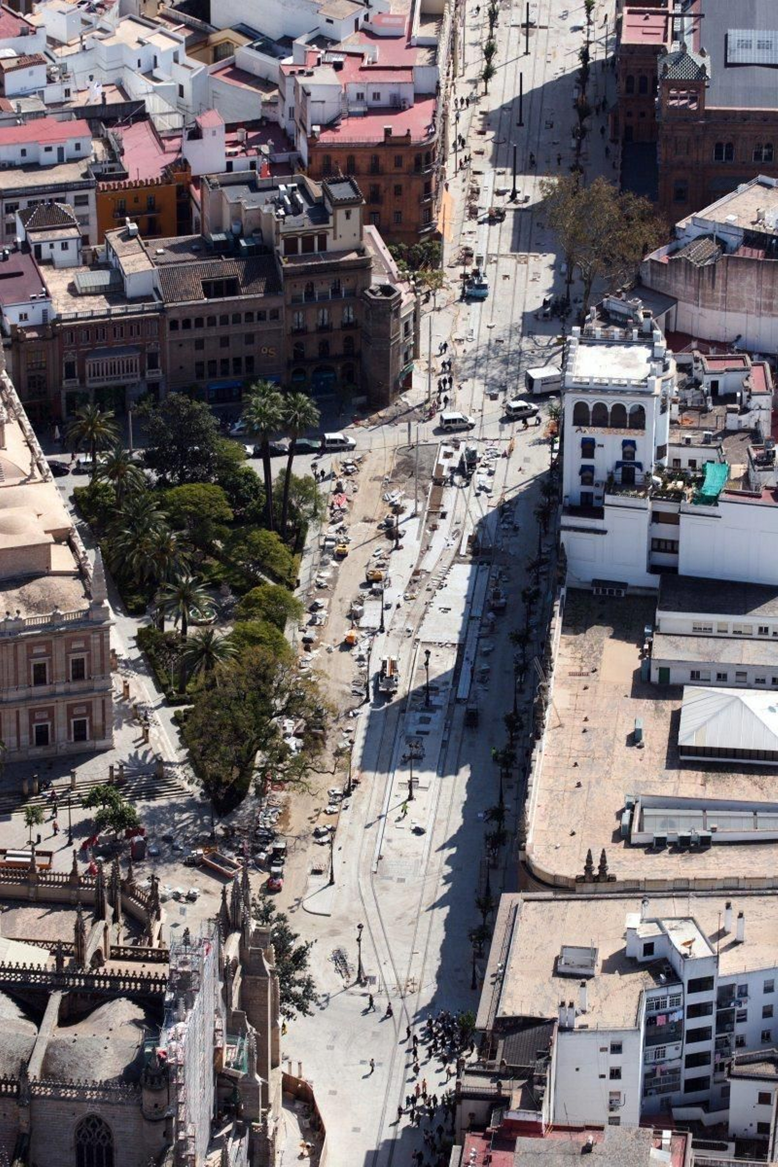 Las obras del Metrocentro