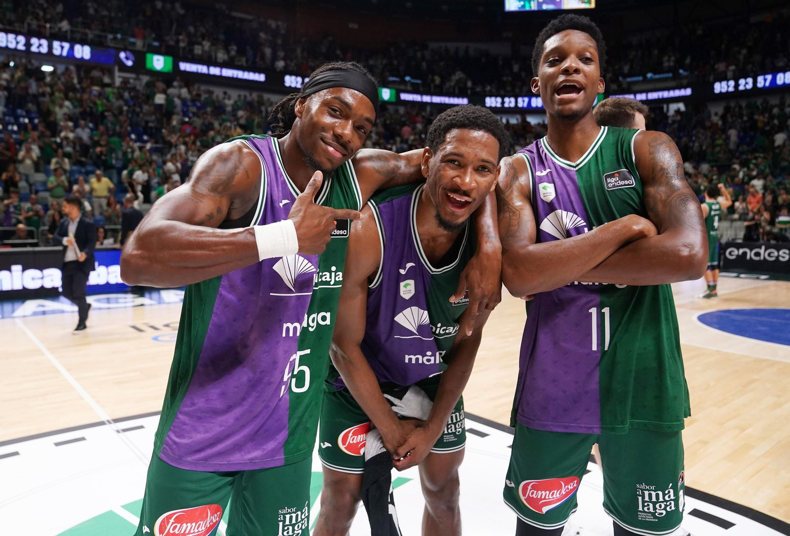 El impacto de Kameron Taylor en el Unicaja, en fotos