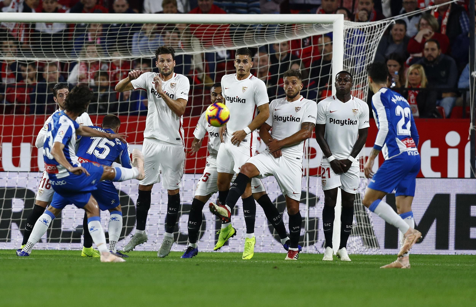Las imágenes del Sevilla-Espanyol