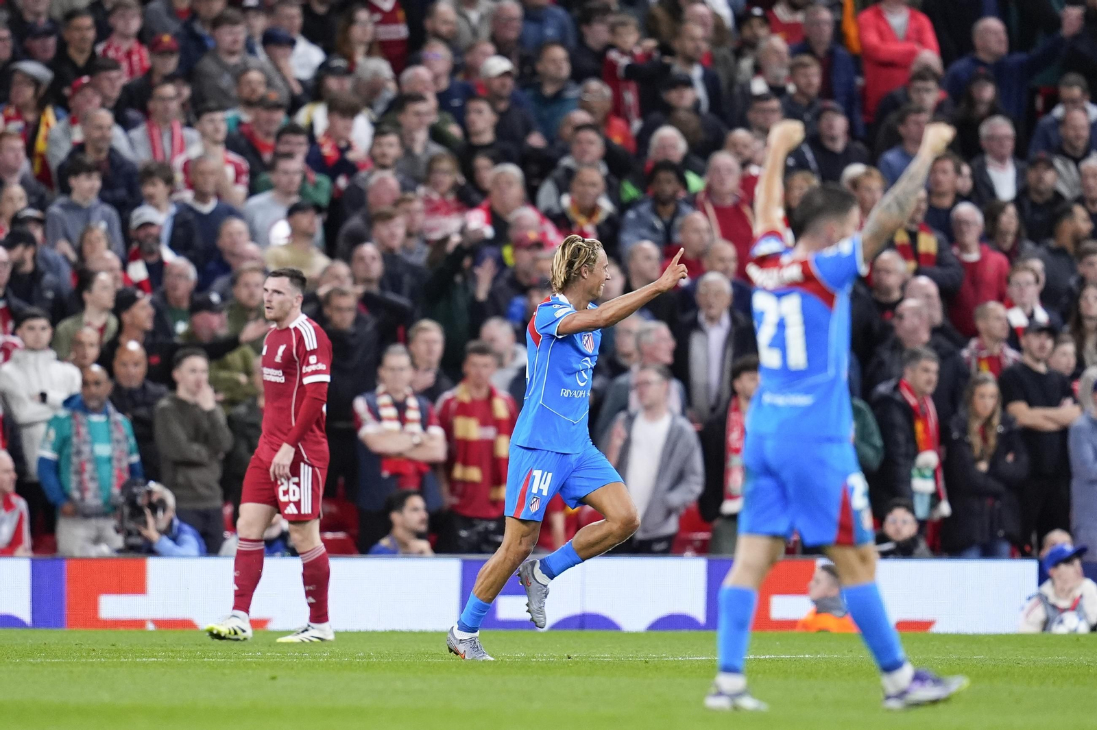 Las fotos del Liverpool - Atlético de Madrid