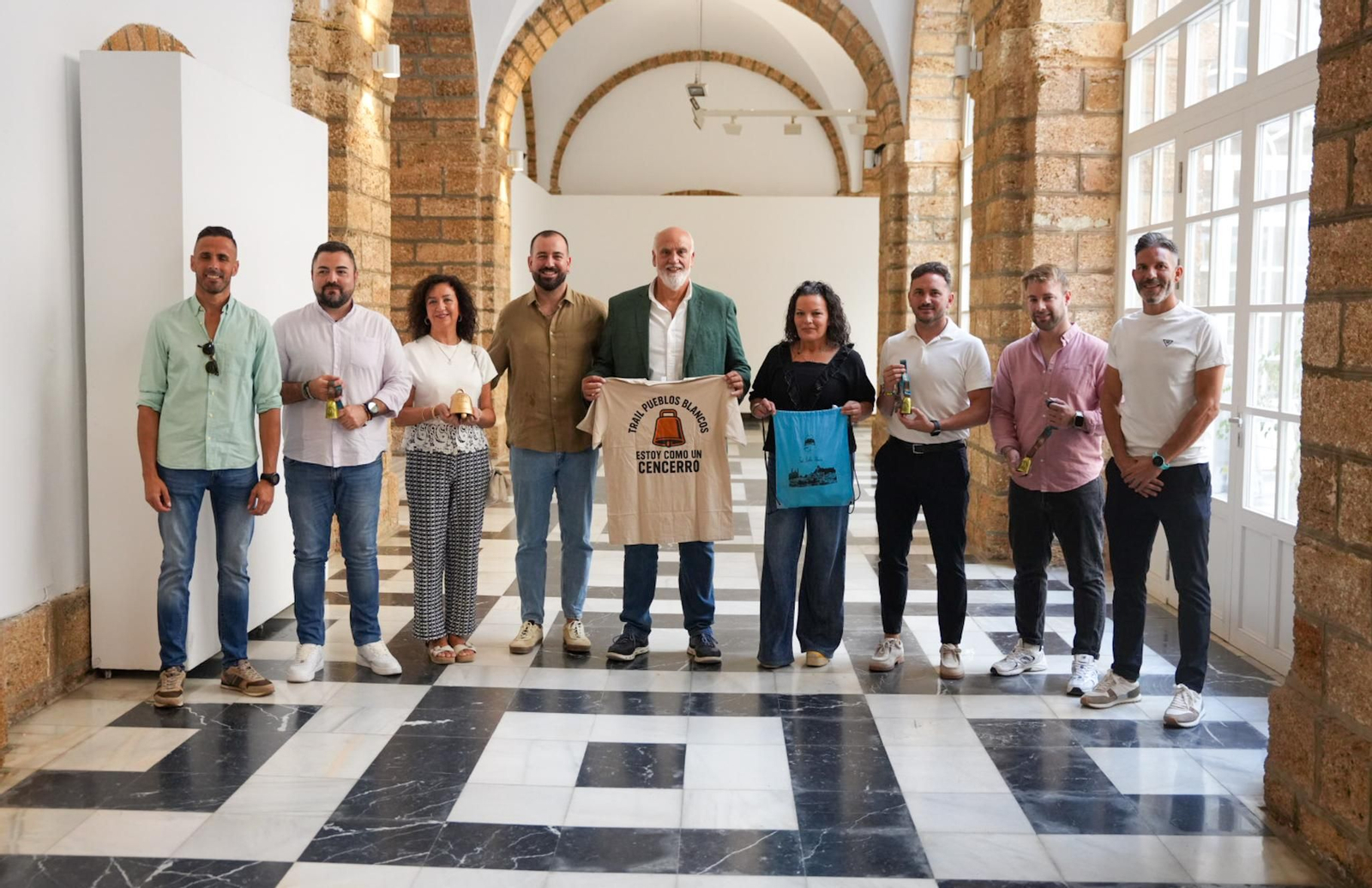 Acto de presentación de la tercera edición de la Trail pueblos Blancos.