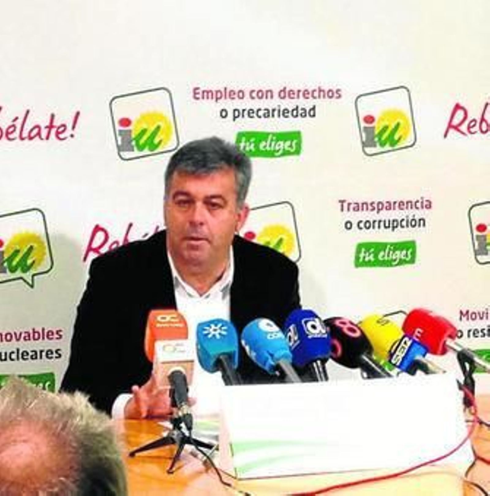 Manuel Cárdenas, durante una rueda de prensa.