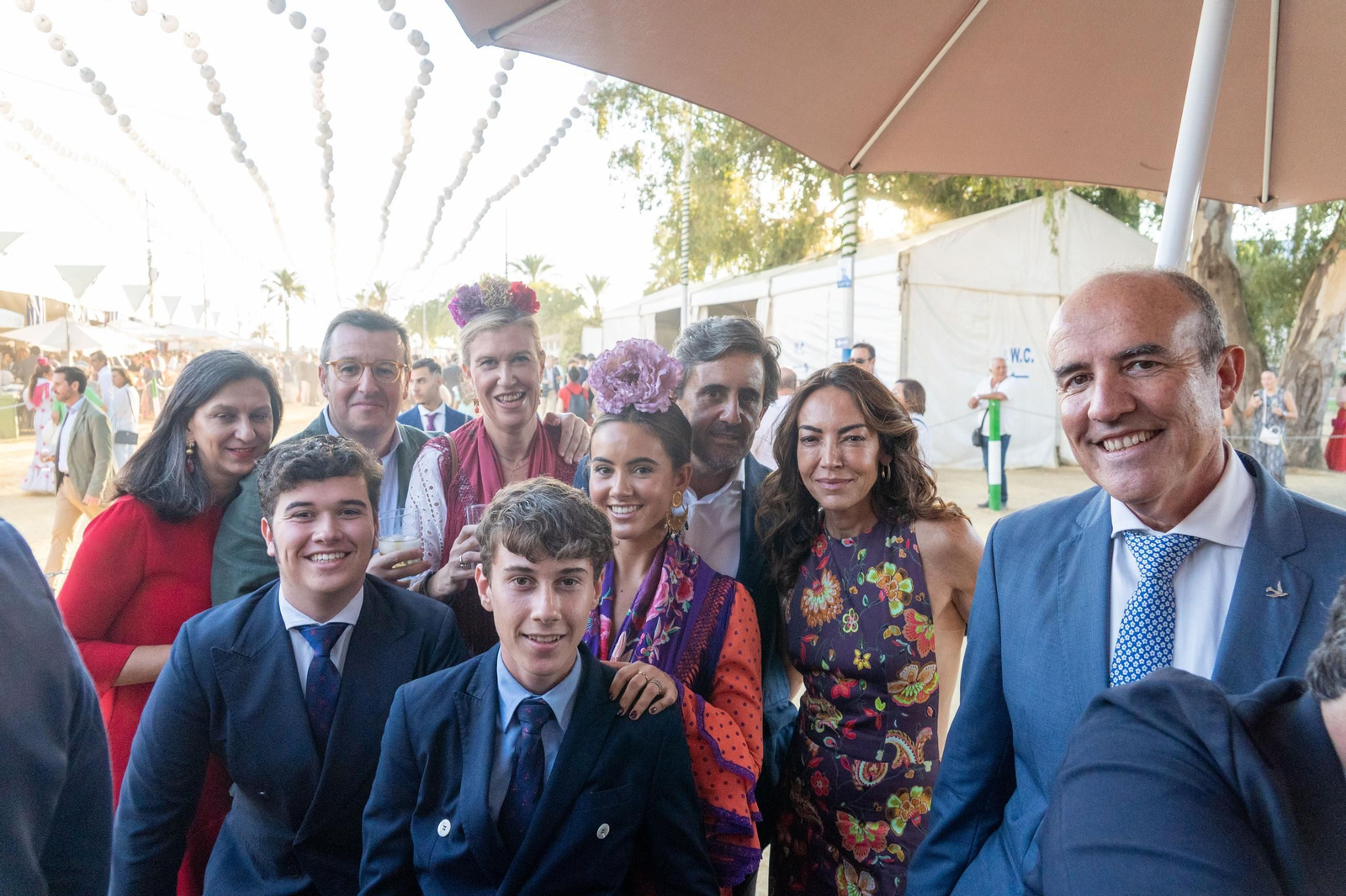 Imágenes del ambiente nocturno del 11 de octubre en la Feria del Caballo 2025