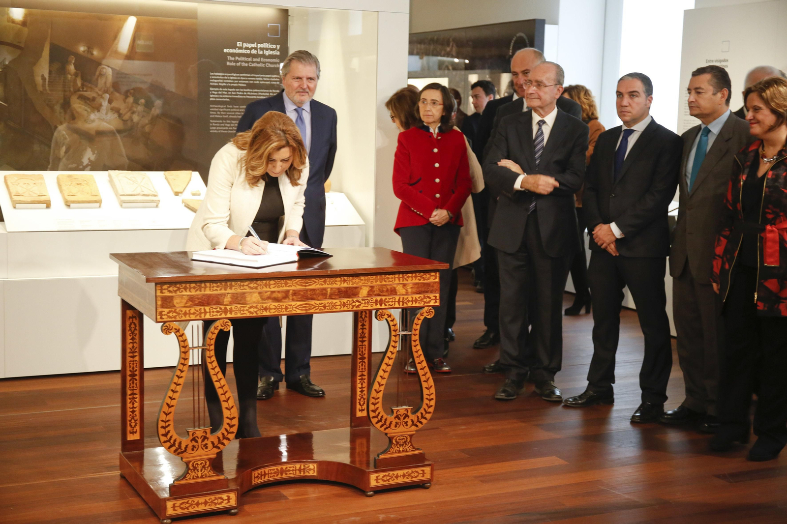 Inauguración del Museo de Málaga en La Aduana