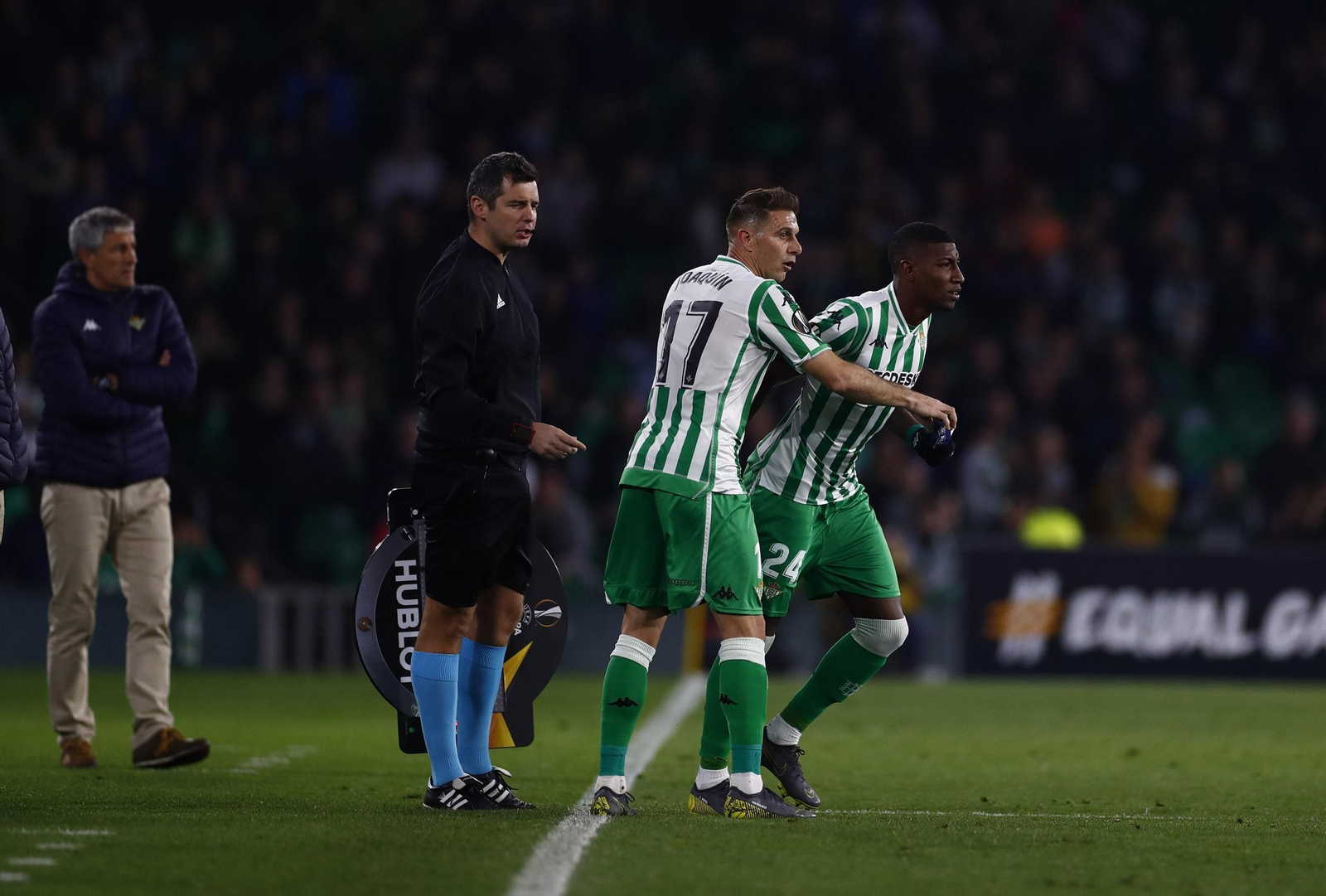 Las imágenes del Betis-Rennes