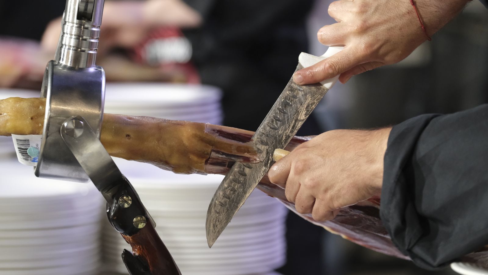 Imágenes del Concurso Nacional de Cortadores de Jamón de Serón