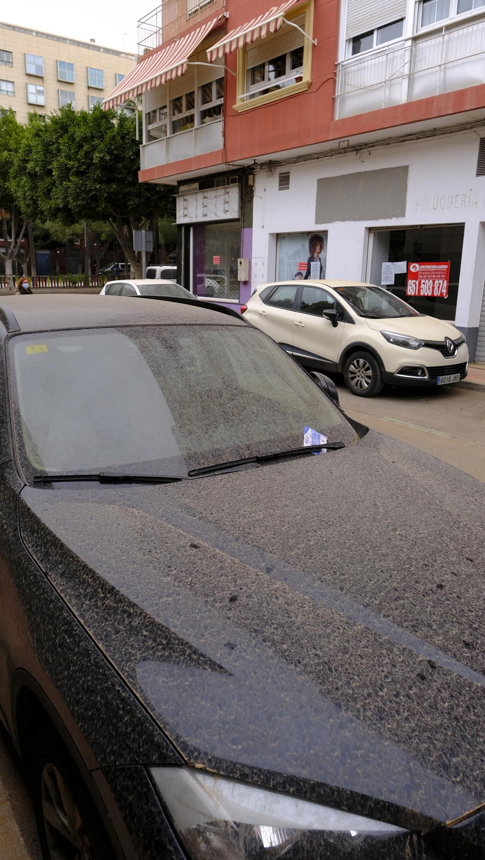 Fotogalería lluvia de barro en Almería