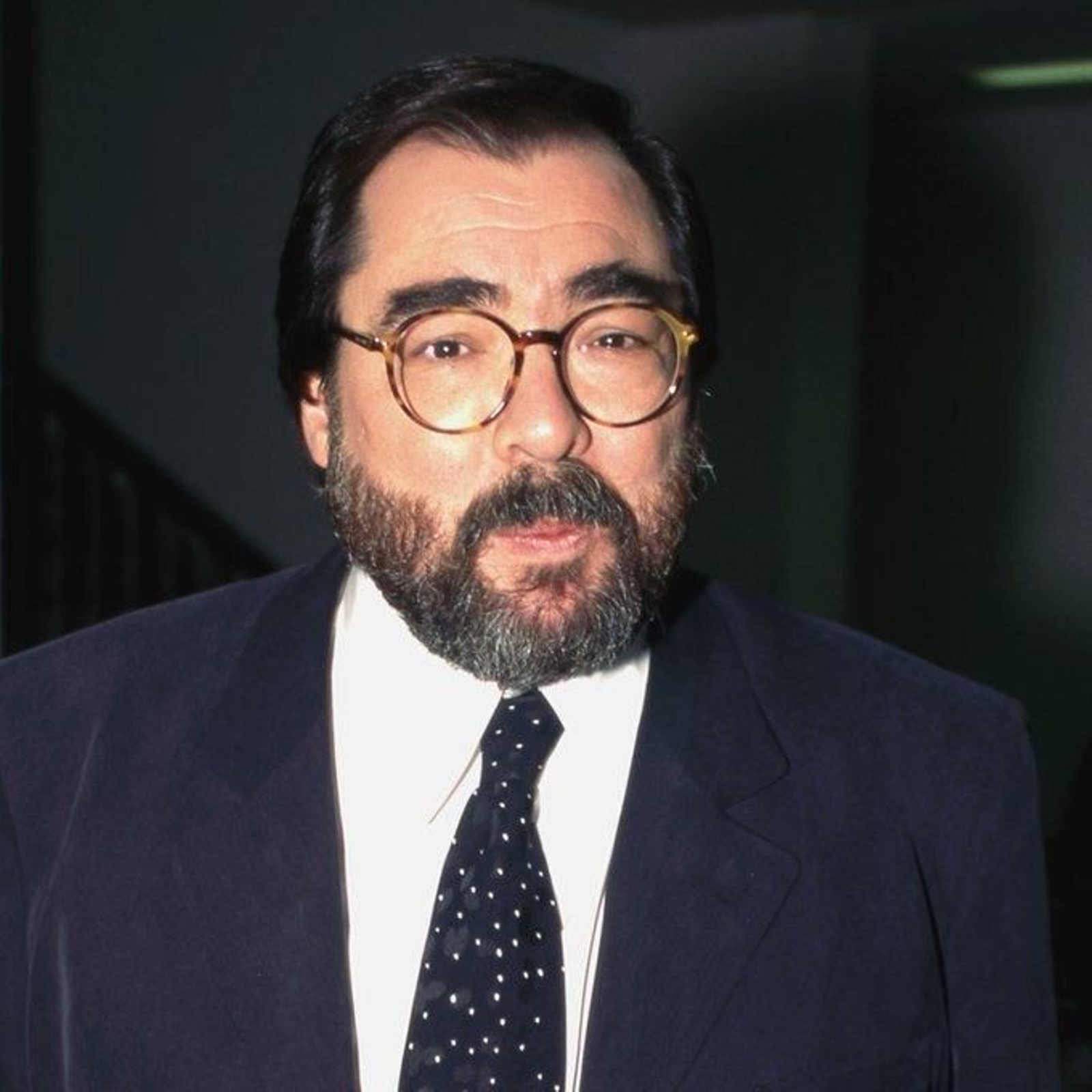 Ángel Casas en los años 90 cuando conducía 'Un día es un dia'