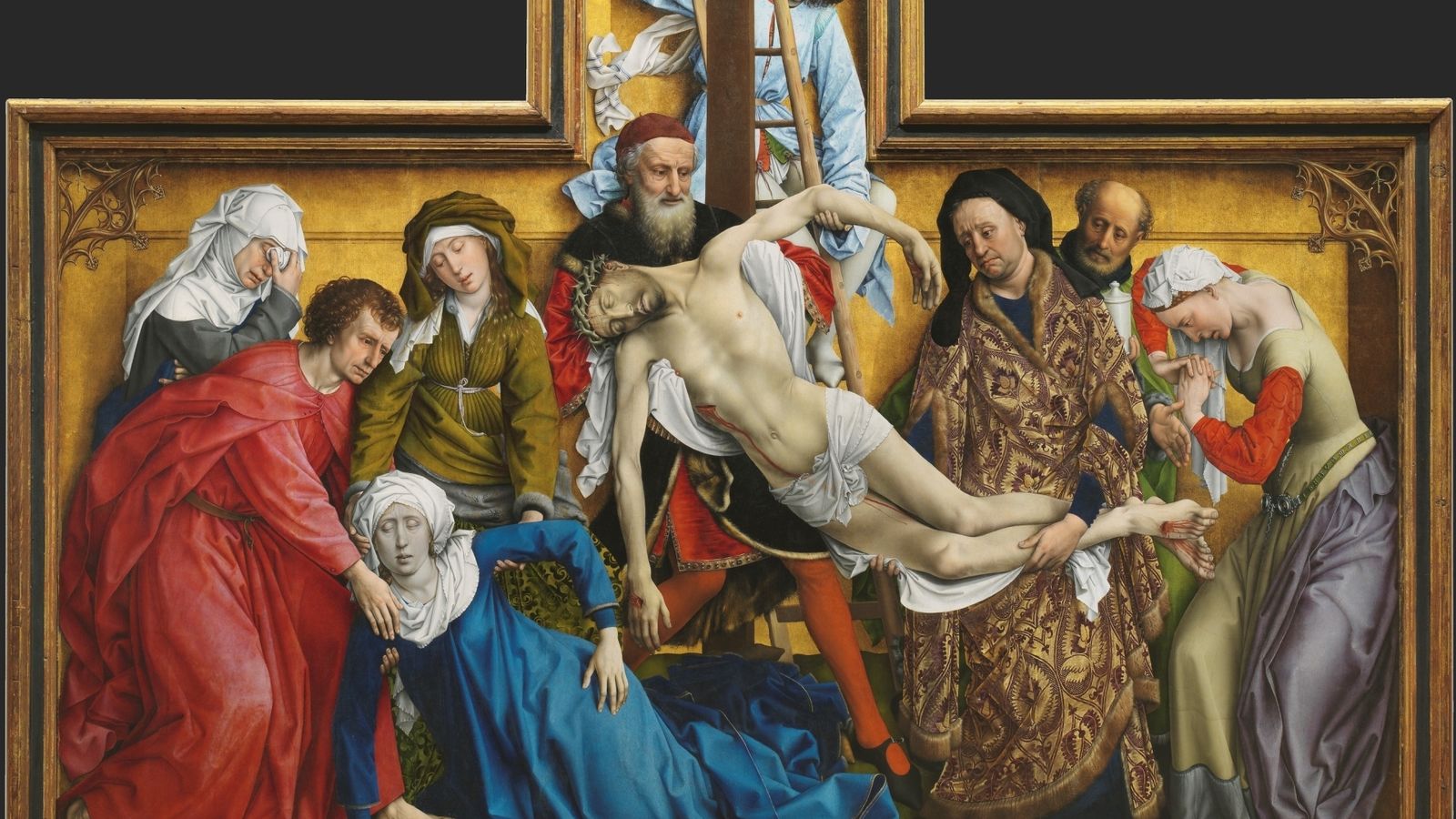 'El Descendimiento', de Roger van der Weyden.